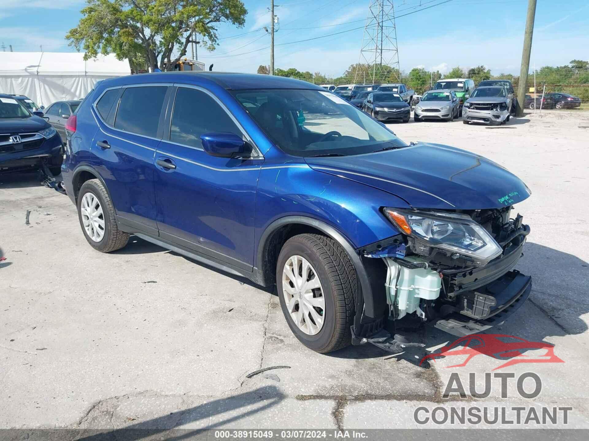 NISSAN ROGUE 2017 - JN8AT2MT9HW151959