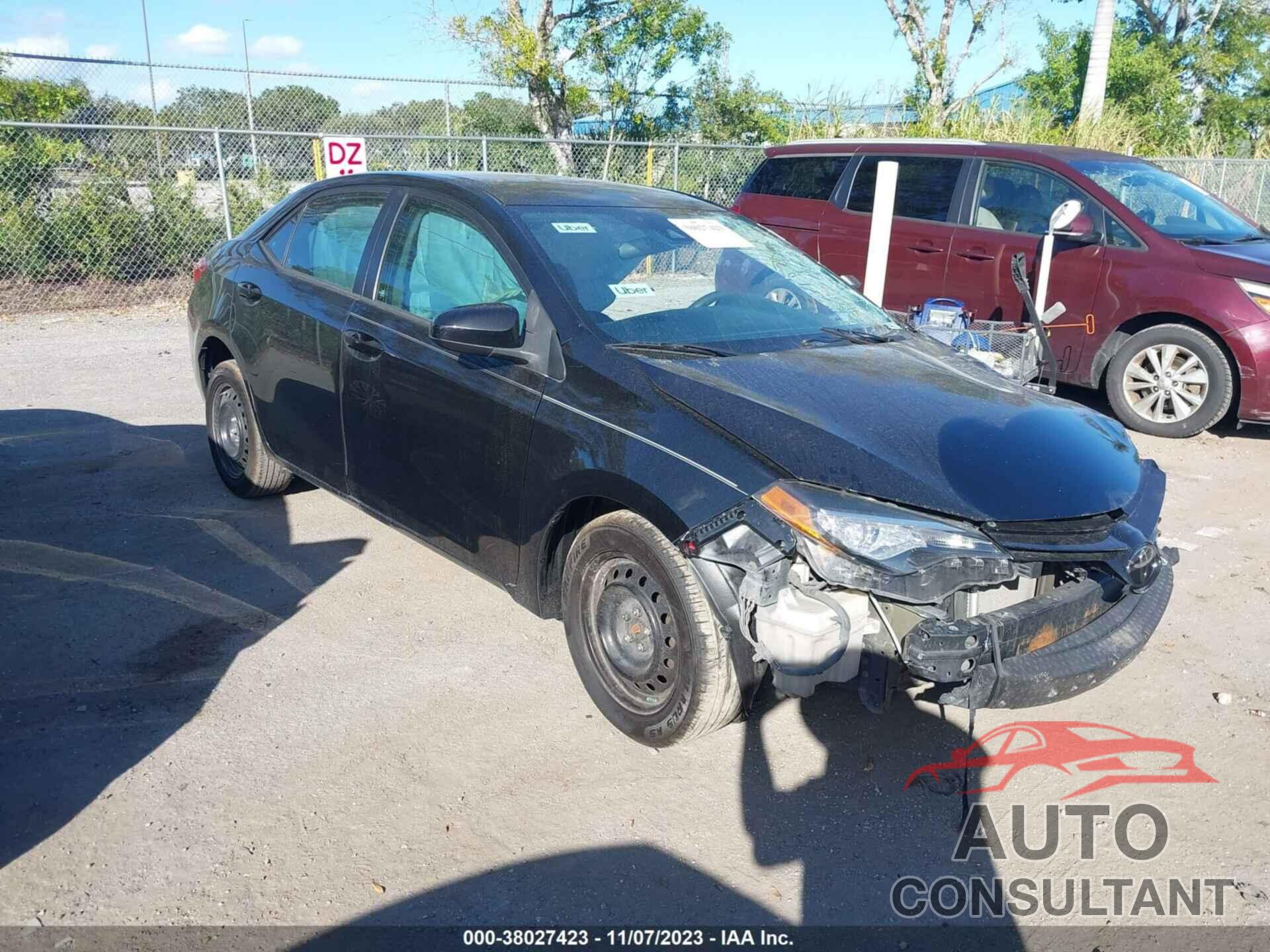 TOYOTA COROLLA 2017 - 5YFBURHE9HP571506