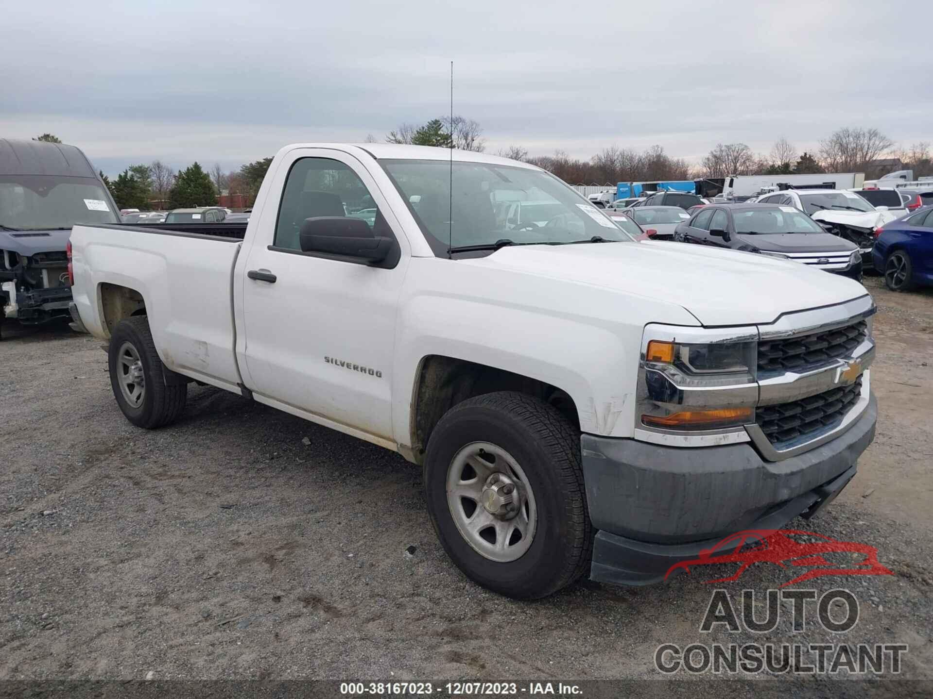 CHEVROLET SILVERADO 1500 2016 - 1GCNCNEH5GZ349010