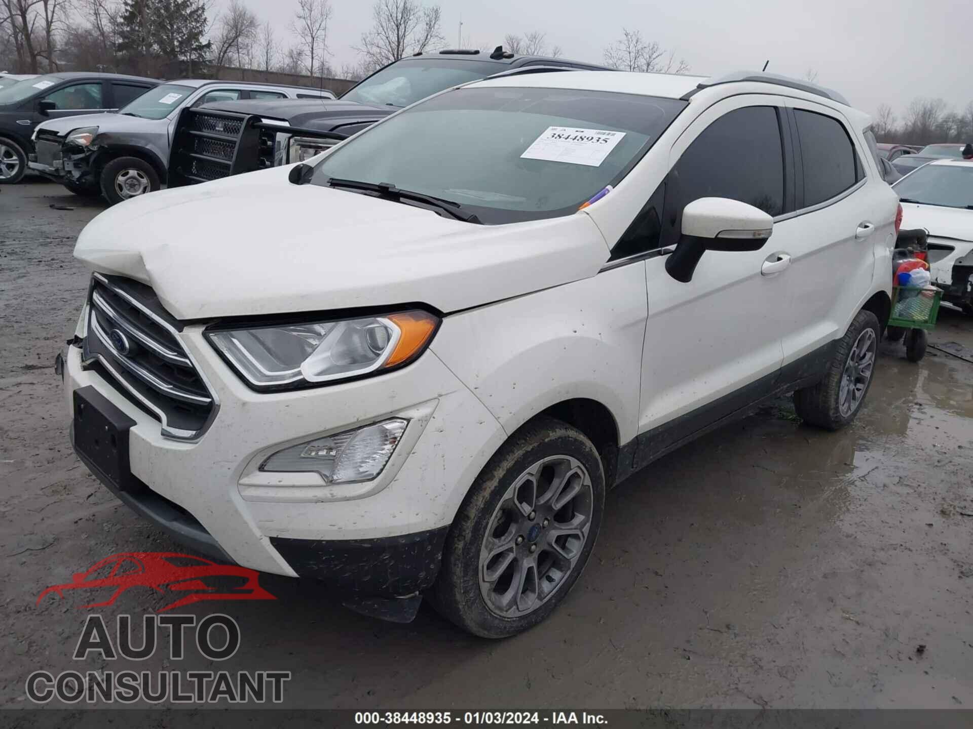FORD ECOSPORT 2020 - MAJ6S3KL9LC358574