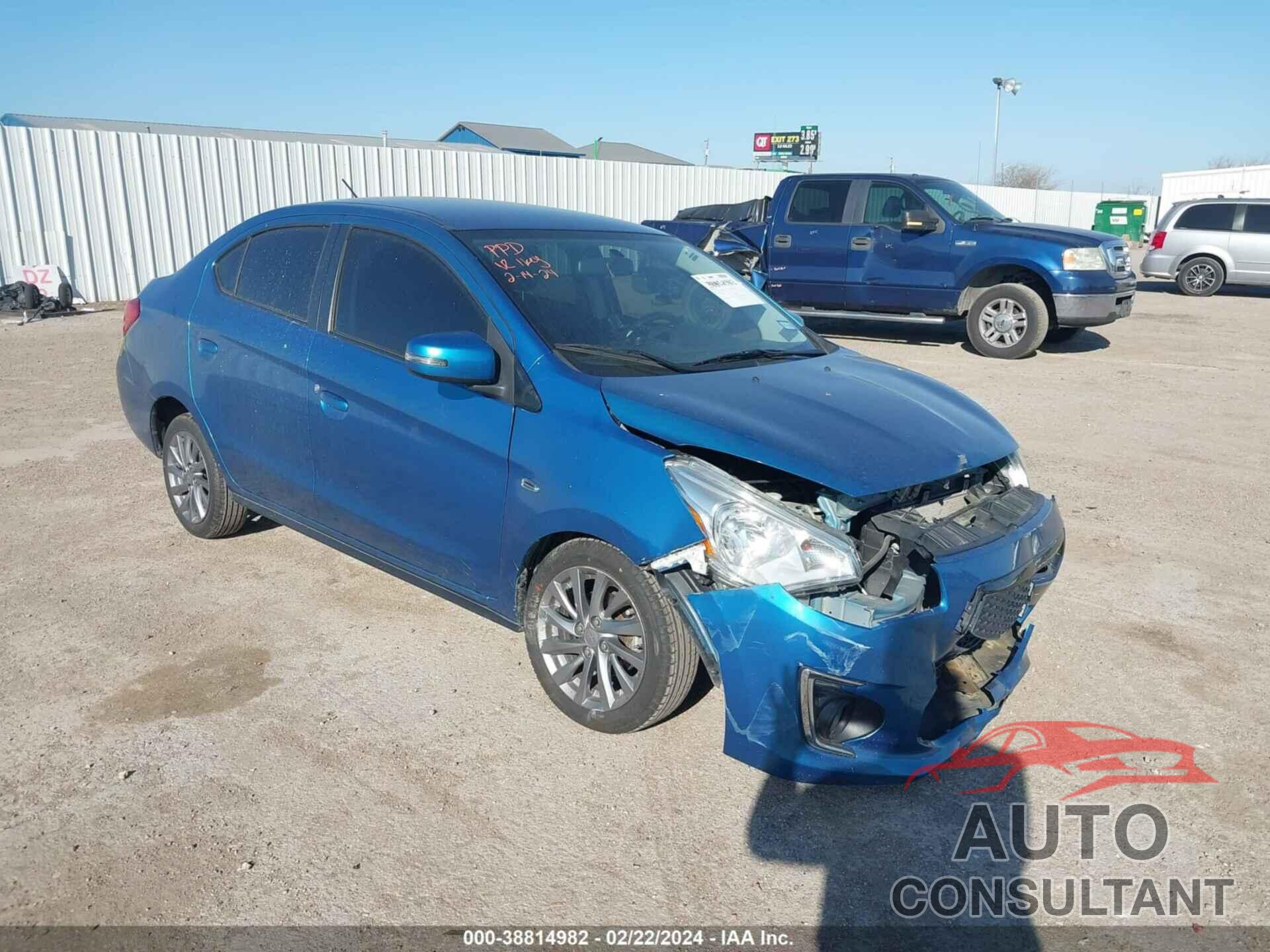 MITSUBISHI MIRAGE G4 2020 - ML32F4FJ6LHF12520