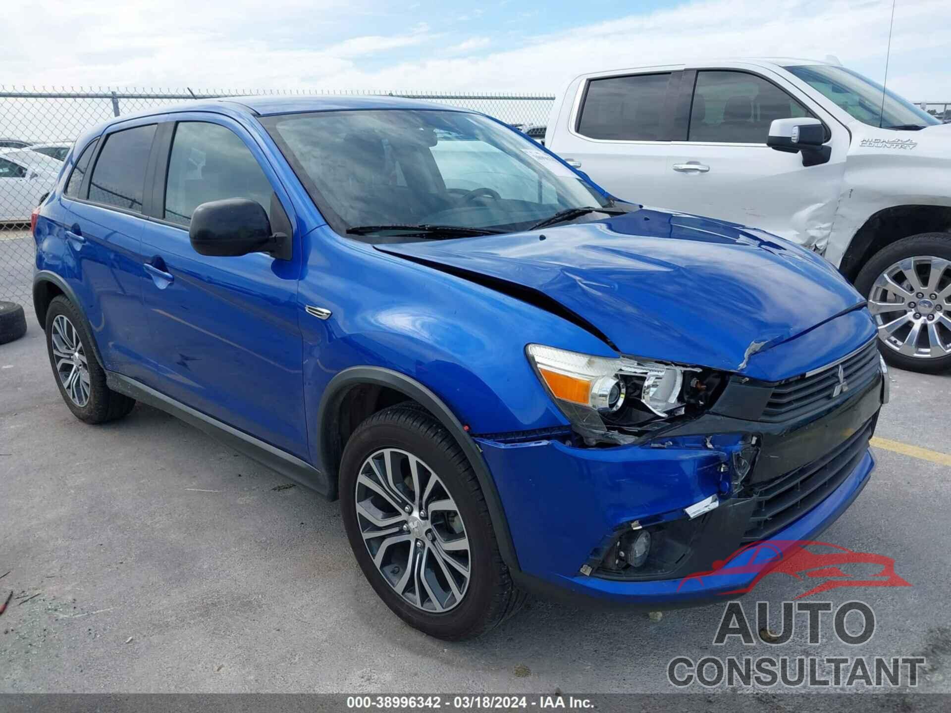 MITSUBISHI OUTLANDER SPORT 2016 - JA4AP3AU5GZ043722