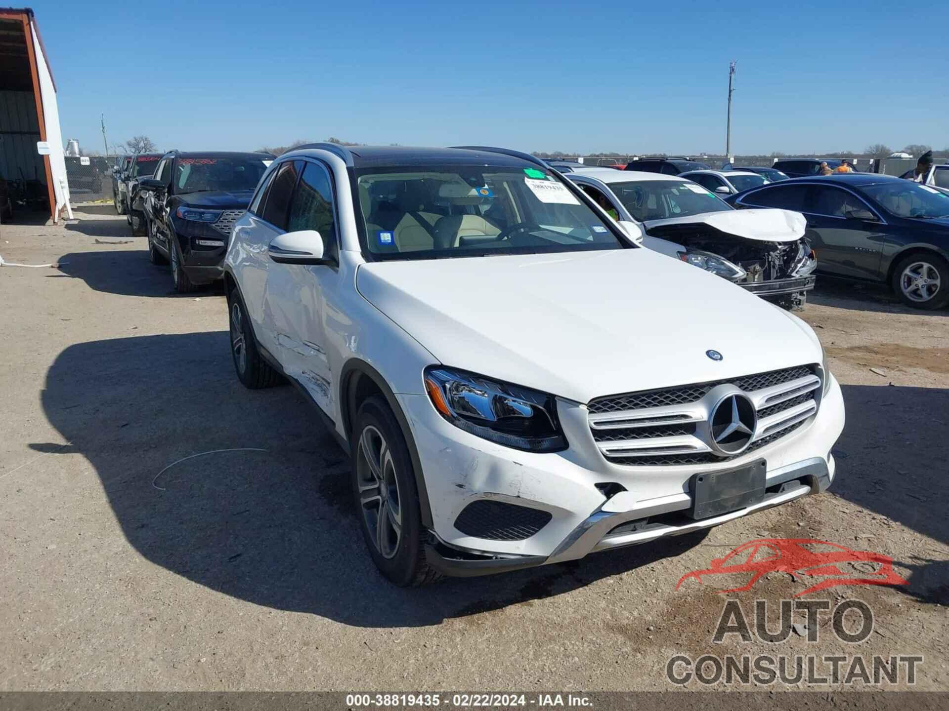 MERCEDES-BENZ GLC 2017 - WDC0G4JB8HF194203