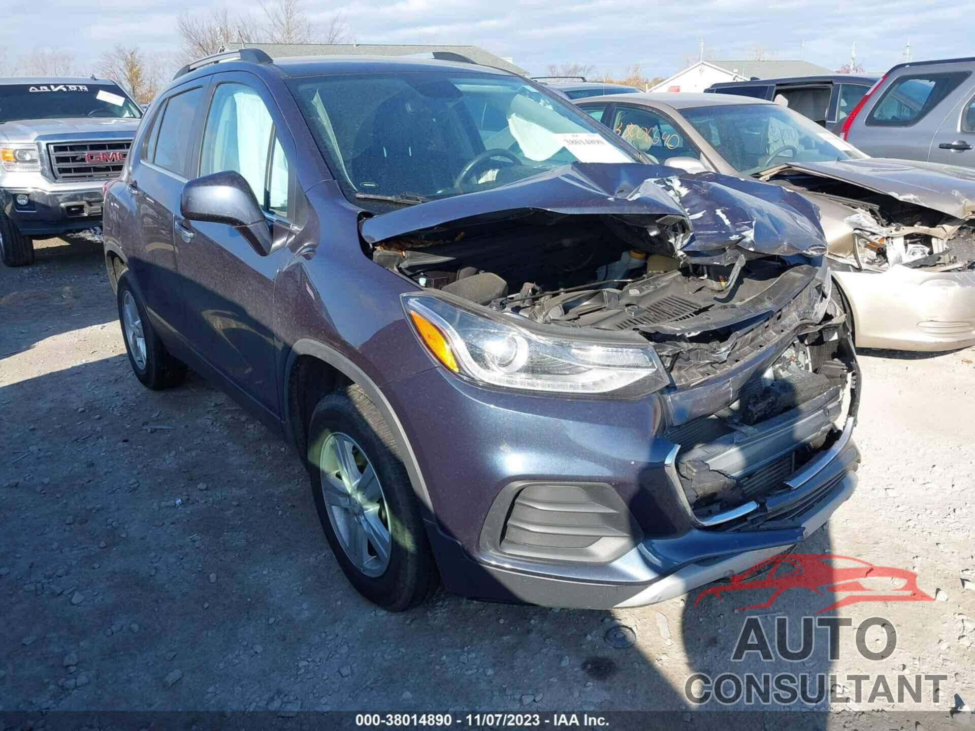 CHEVROLET TRAX 2018 - 3GNCJPSB3JL193368