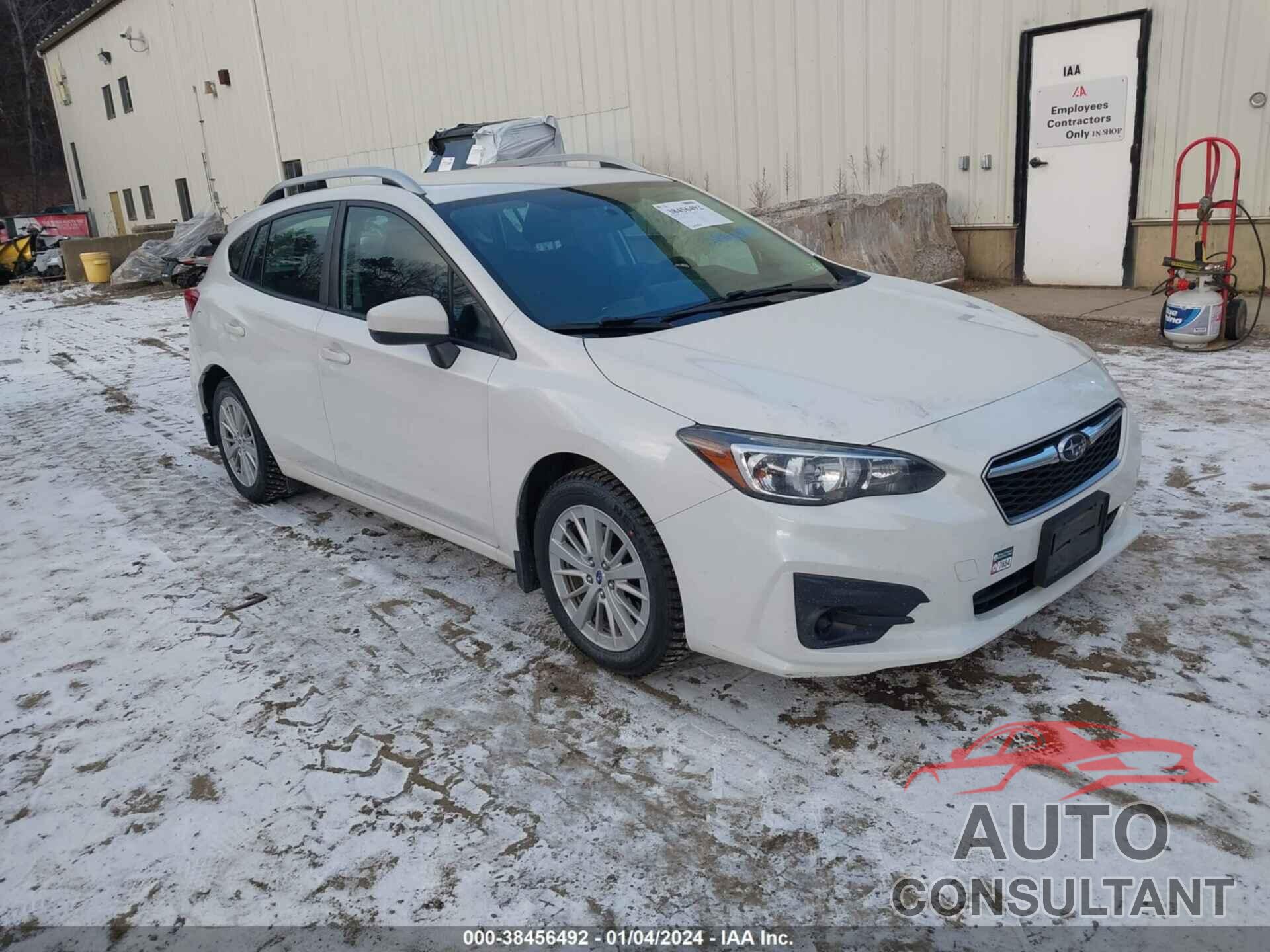 SUBARU IMPREZA 2018 - 4S3GTAB69J3722516