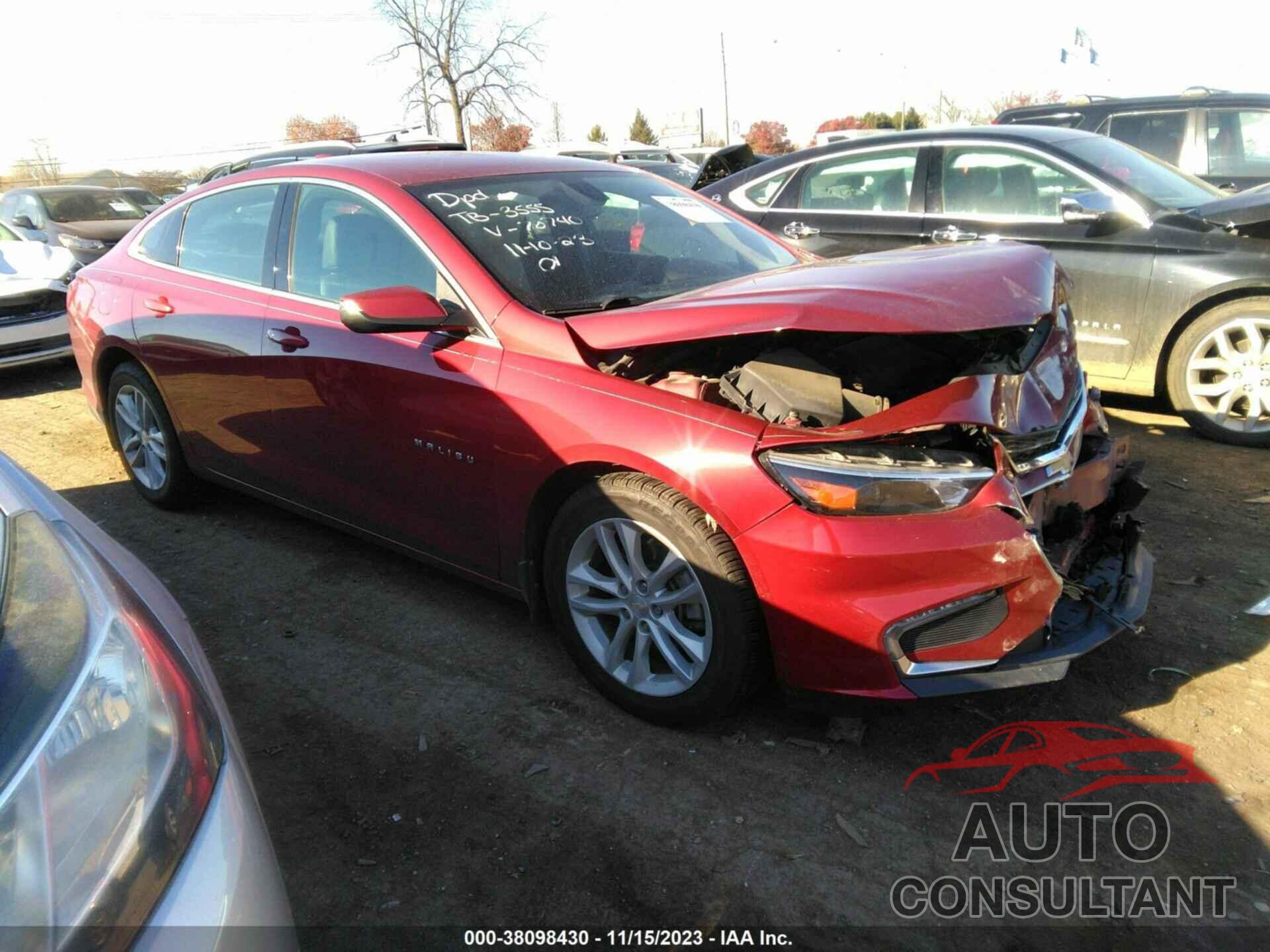 CHEVROLET MALIBU 2017 - 1G1ZE5ST1HF170740