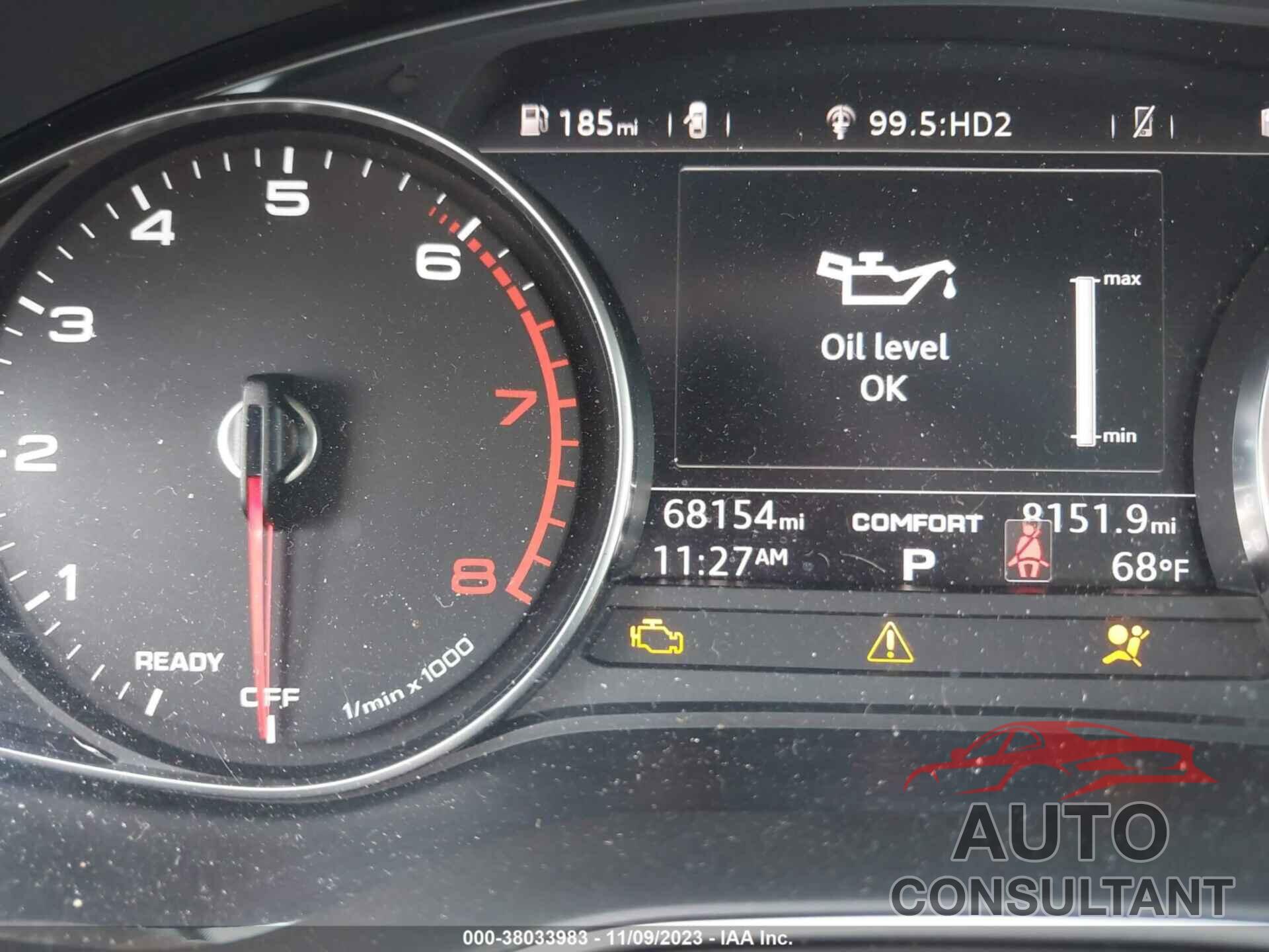 AUDI A4 2017 - WAUGMAF47HA176002