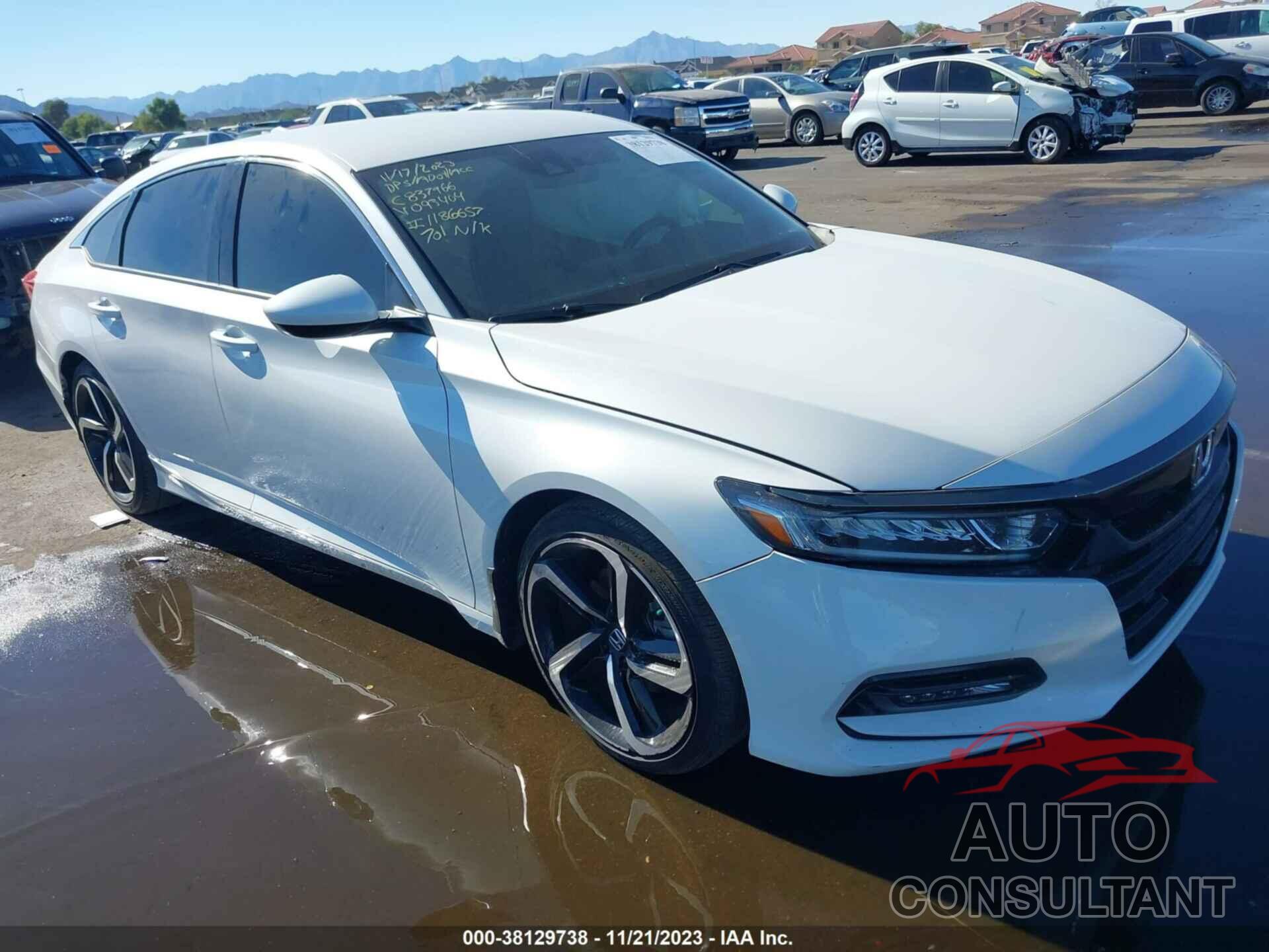 HONDA ACCORD 2019 - 1HGCV1F38KA093404