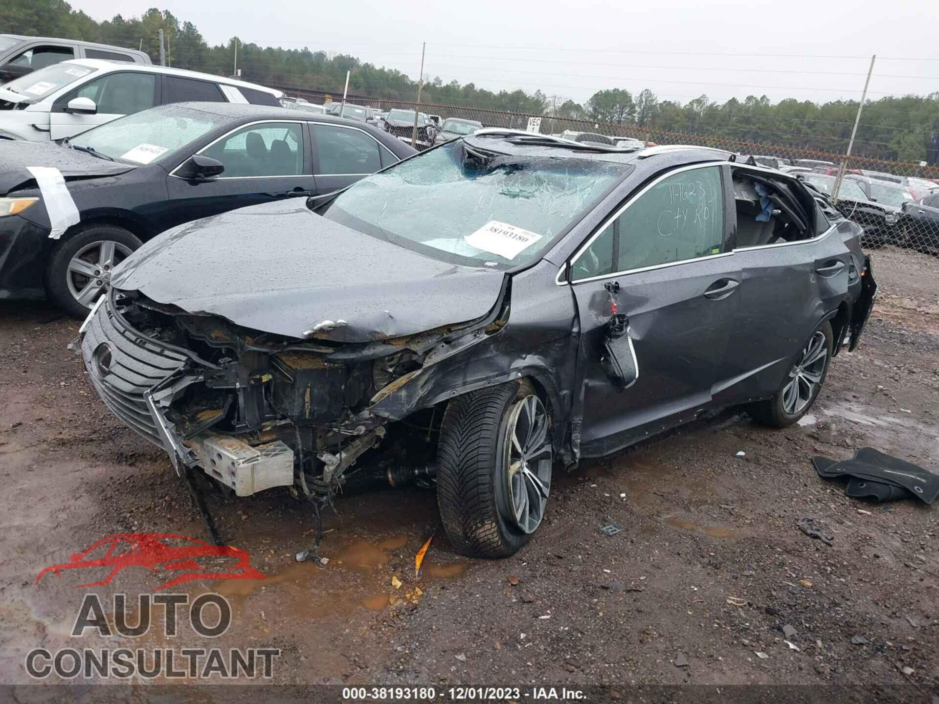 LEXUS RX 2017 - 2T2ZZMCA0HC074945