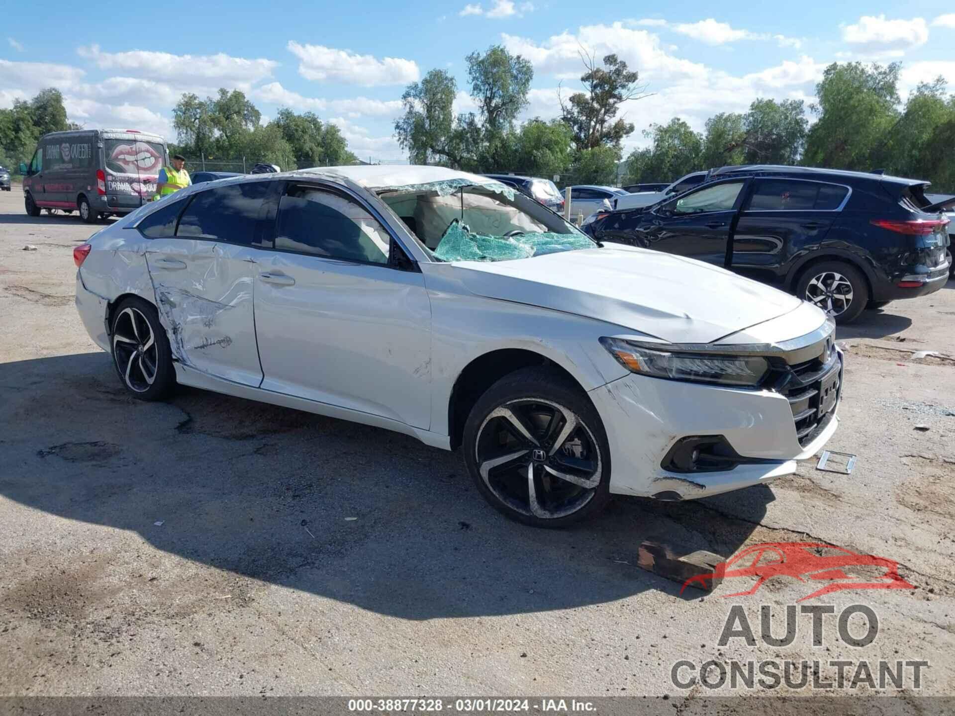 HONDA ACCORD 2021 - 1HGCV1F42MA094351