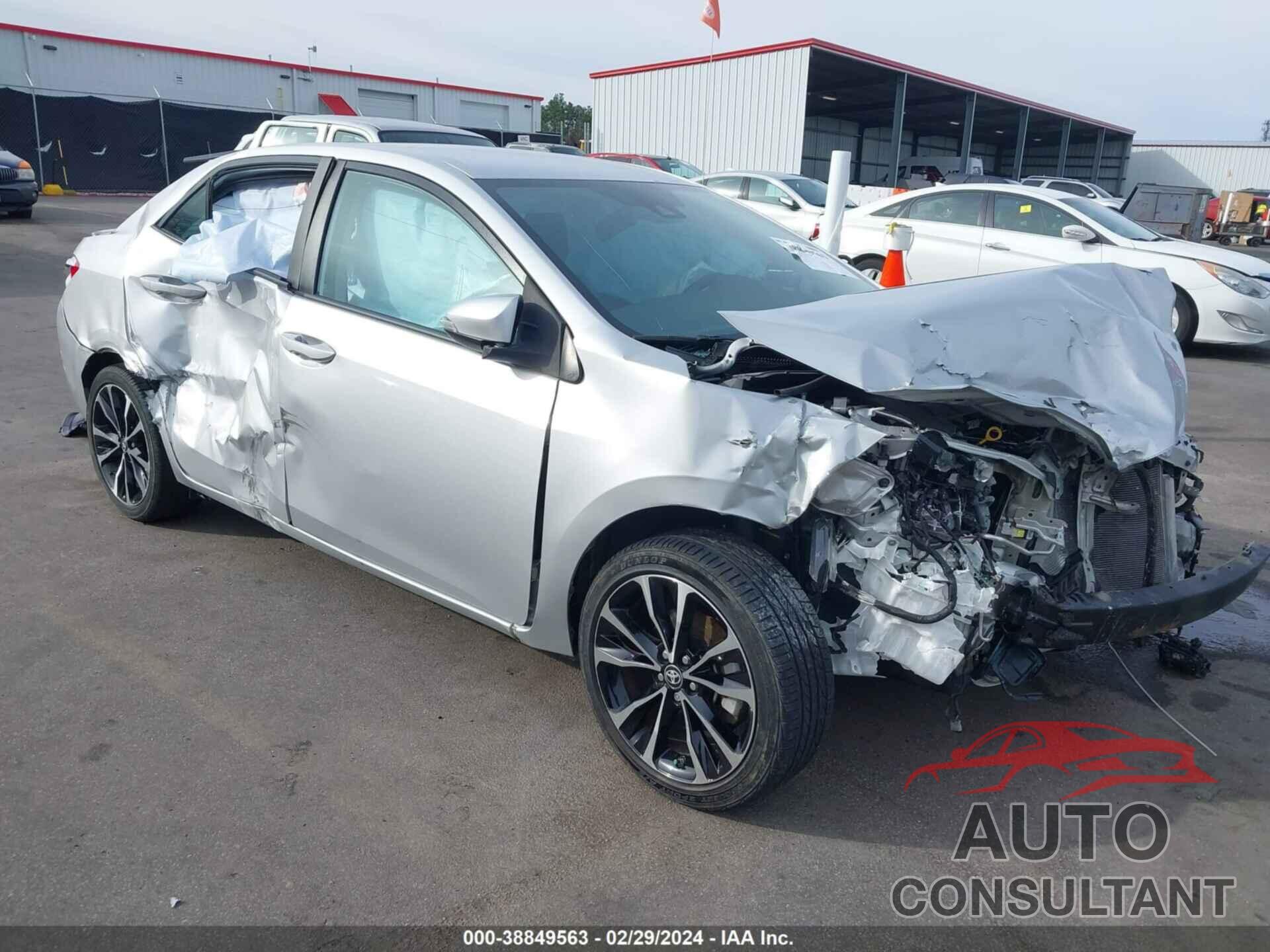 TOYOTA COROLLA 2019 - 5YFBURHEXKP901774