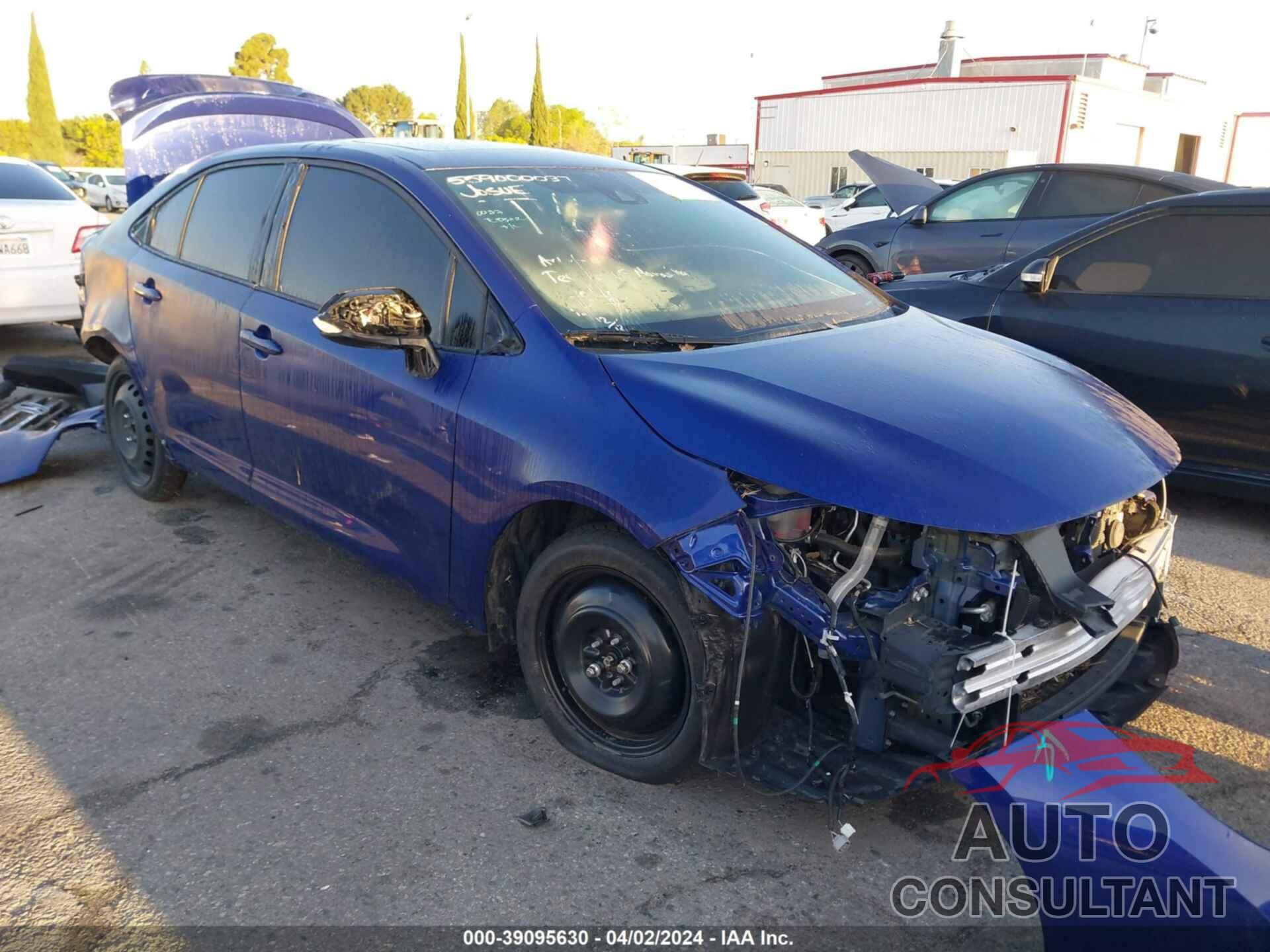 TOYOTA COROLLA 2021 - 5YFP4MCE7MP064985