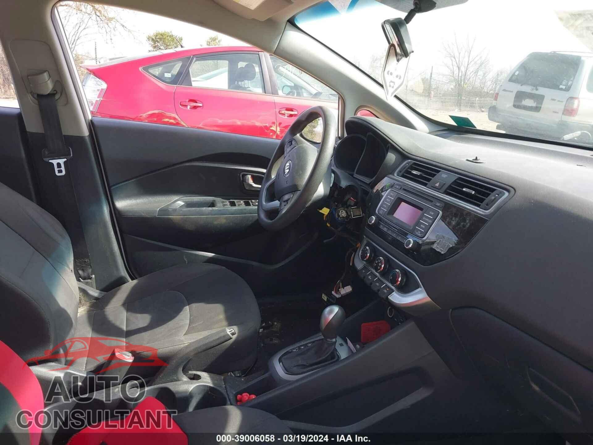 KIA RIO 2016 - KNADM4A32G6553291