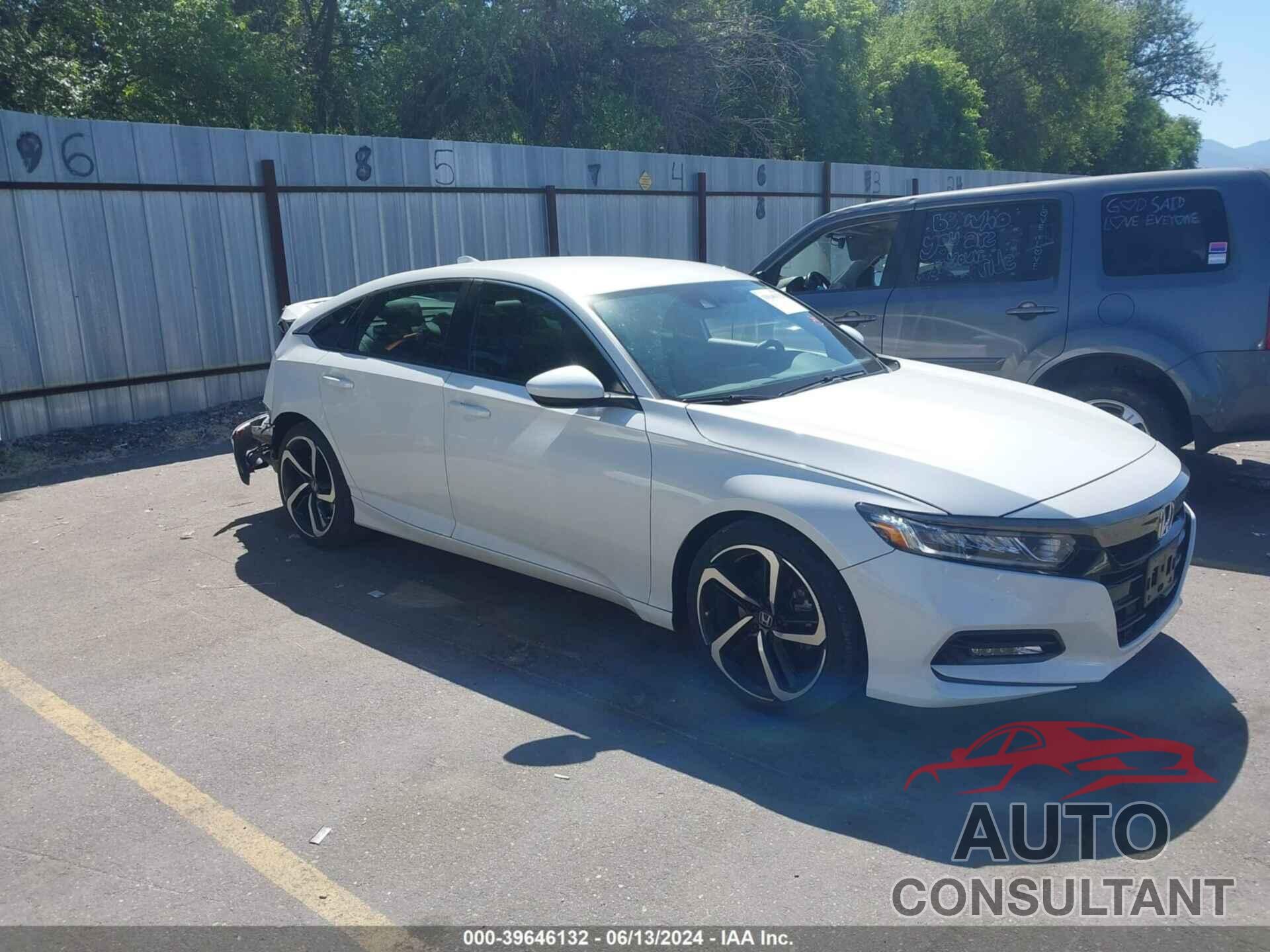 HONDA ACCORD 2019 - 1HGCV1F30KA131529