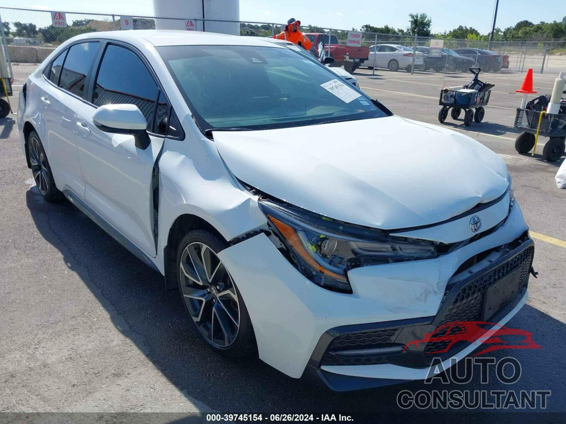 TOYOTA COROLLA 2021 - JTDS4MCE1MJ062809