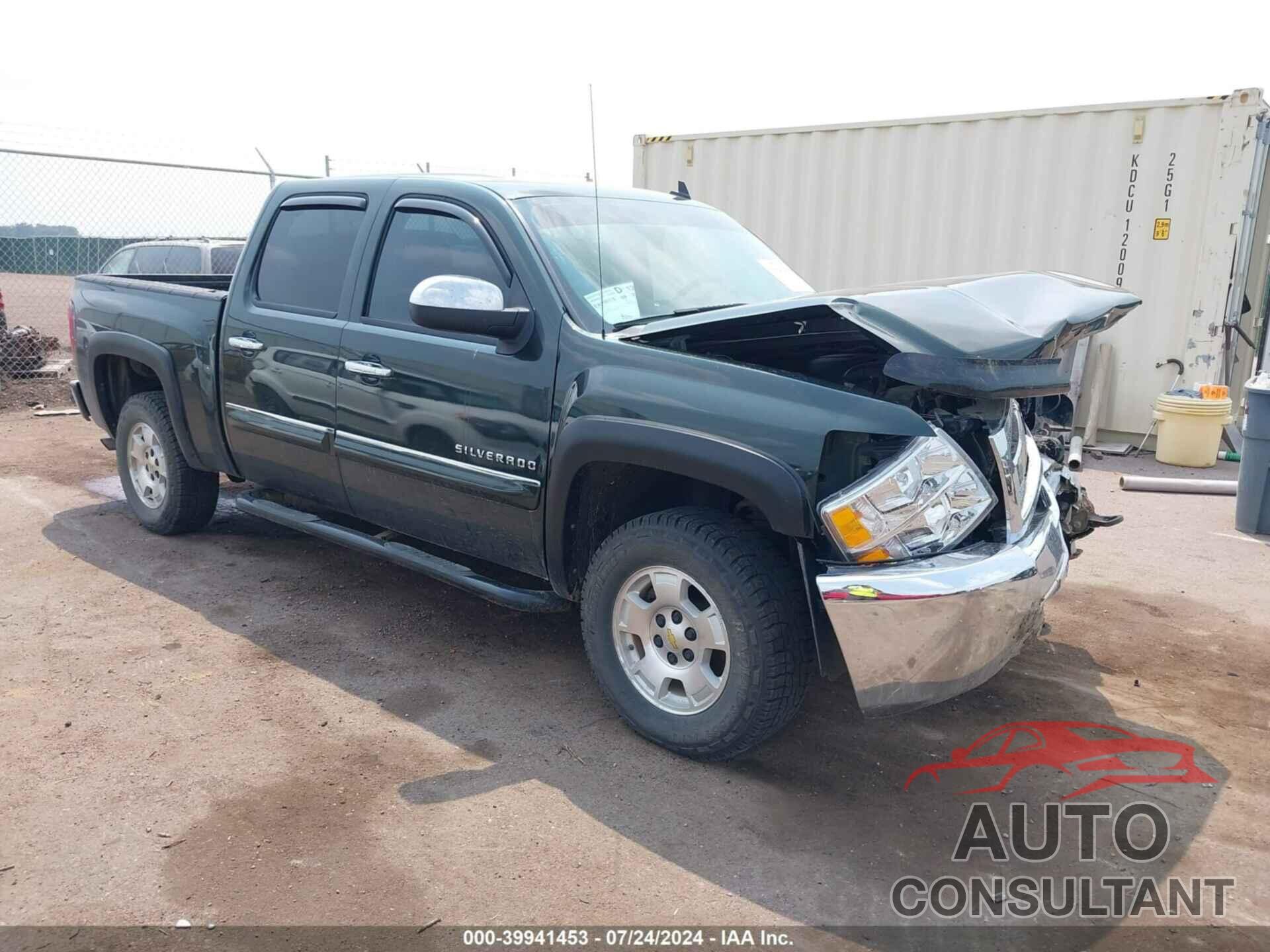 CHEVROLET SILVERADO 1500 2013 - 3GCPKSE72DG183039