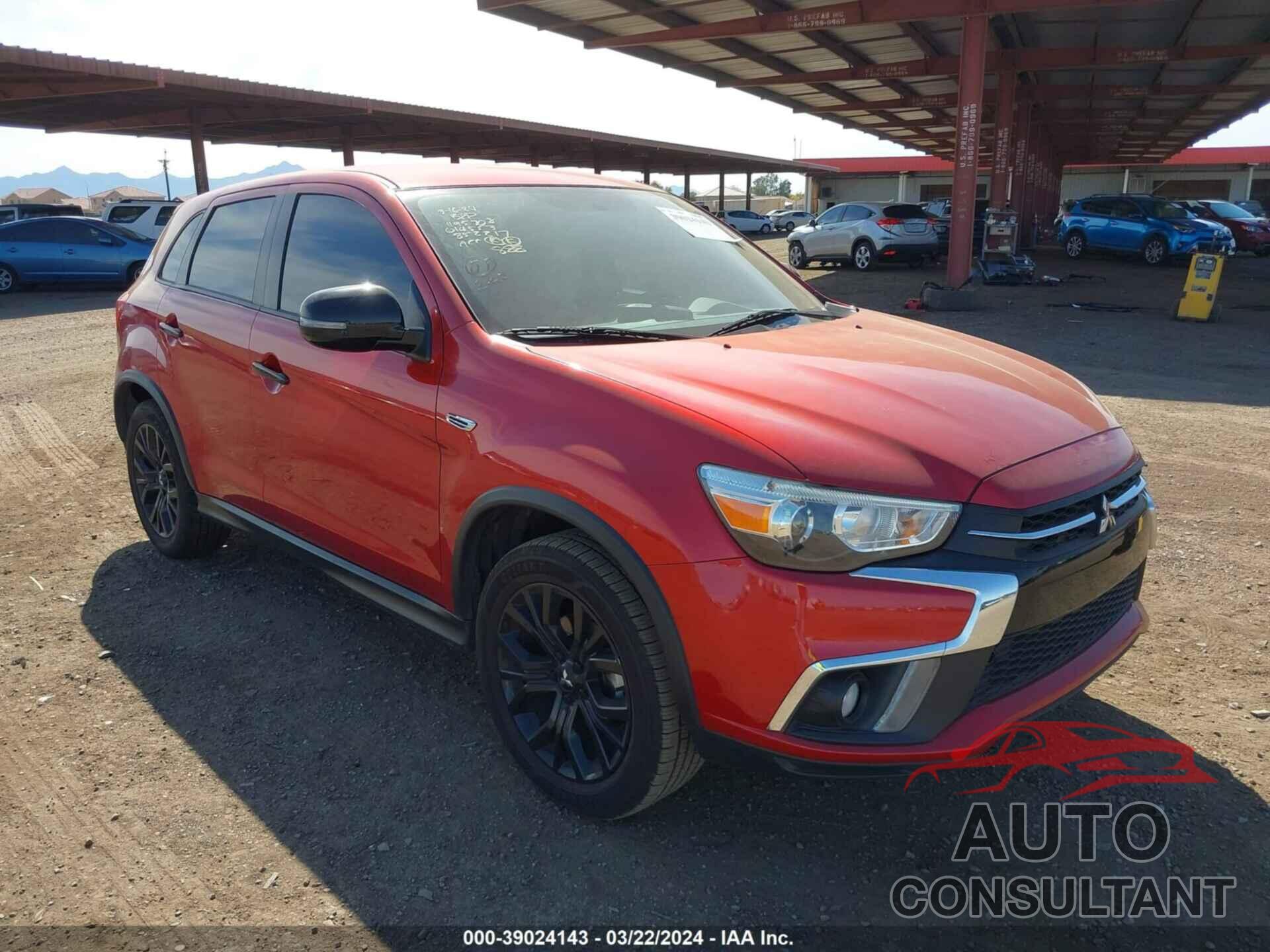 MITSUBISHI OUTLANDER SPORT 2019 - JA4AP3AU9KU014553