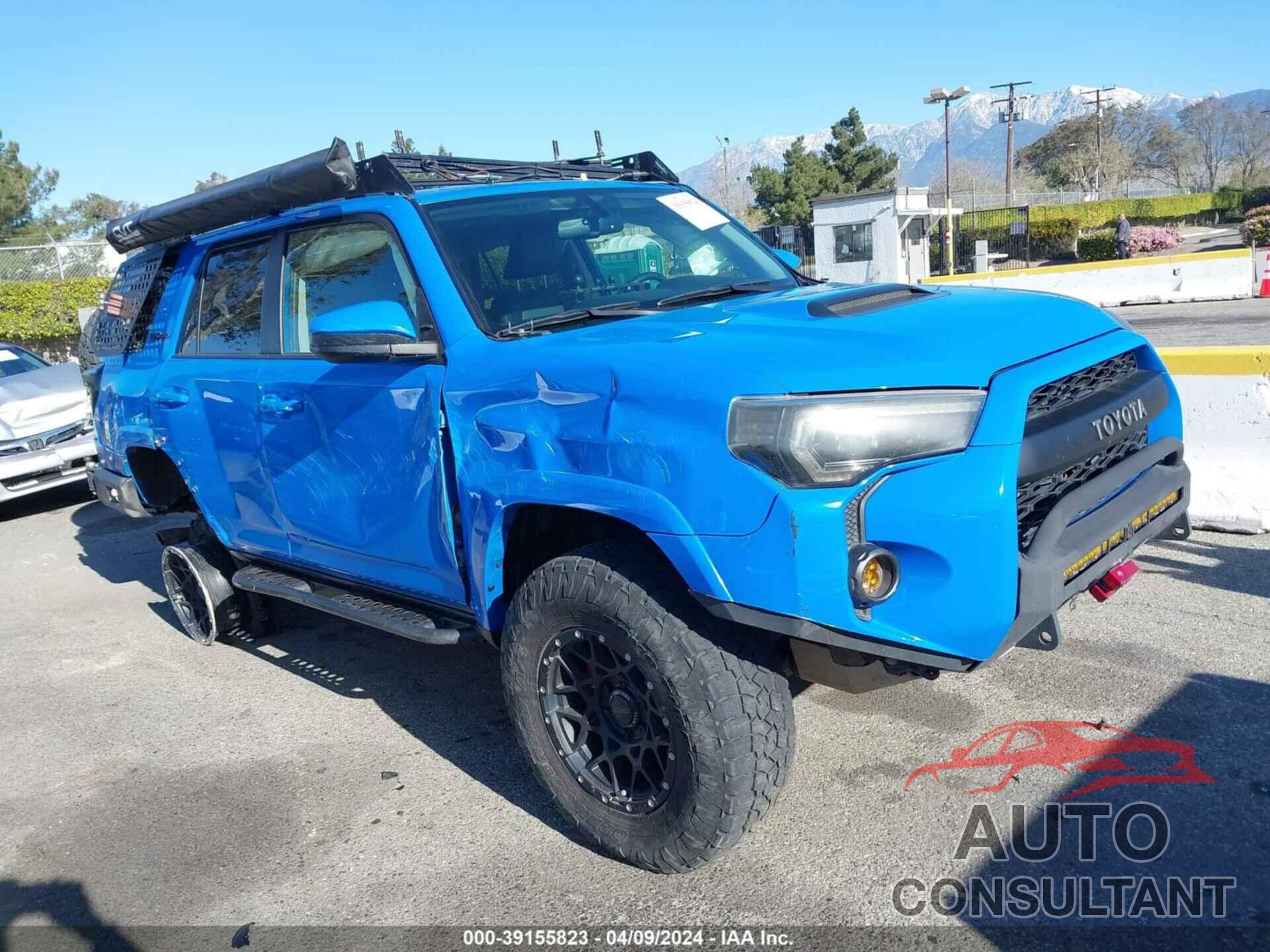 TOYOTA 4RUNNER 2019 - JTEBU5JR9K5730823