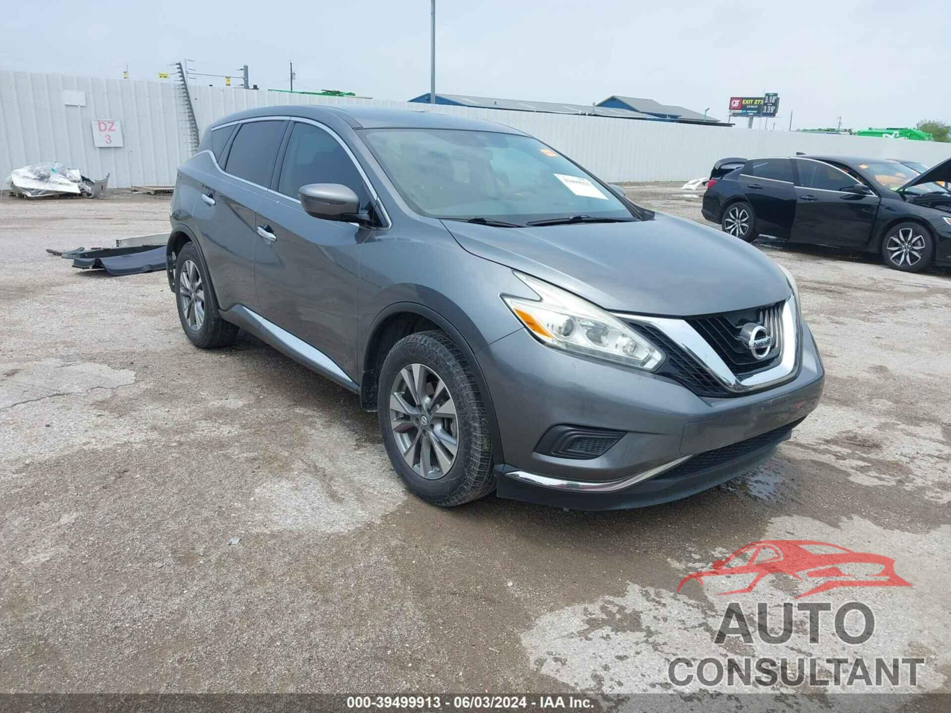 NISSAN MURANO 2016 - 5N1AZ2MG3GN128447