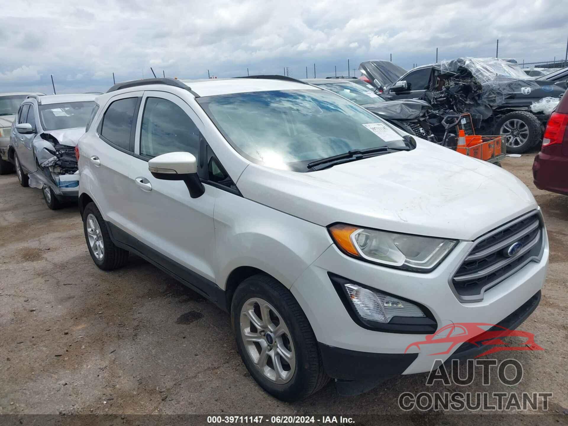 FORD ECOSPORT 2019 - MAJ3S2GE9KC267326