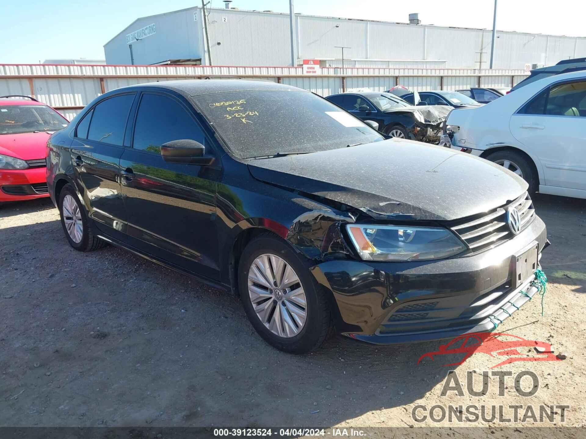 VOLKSWAGEN JETTA 2016 - 3VW267AJ7GM395385