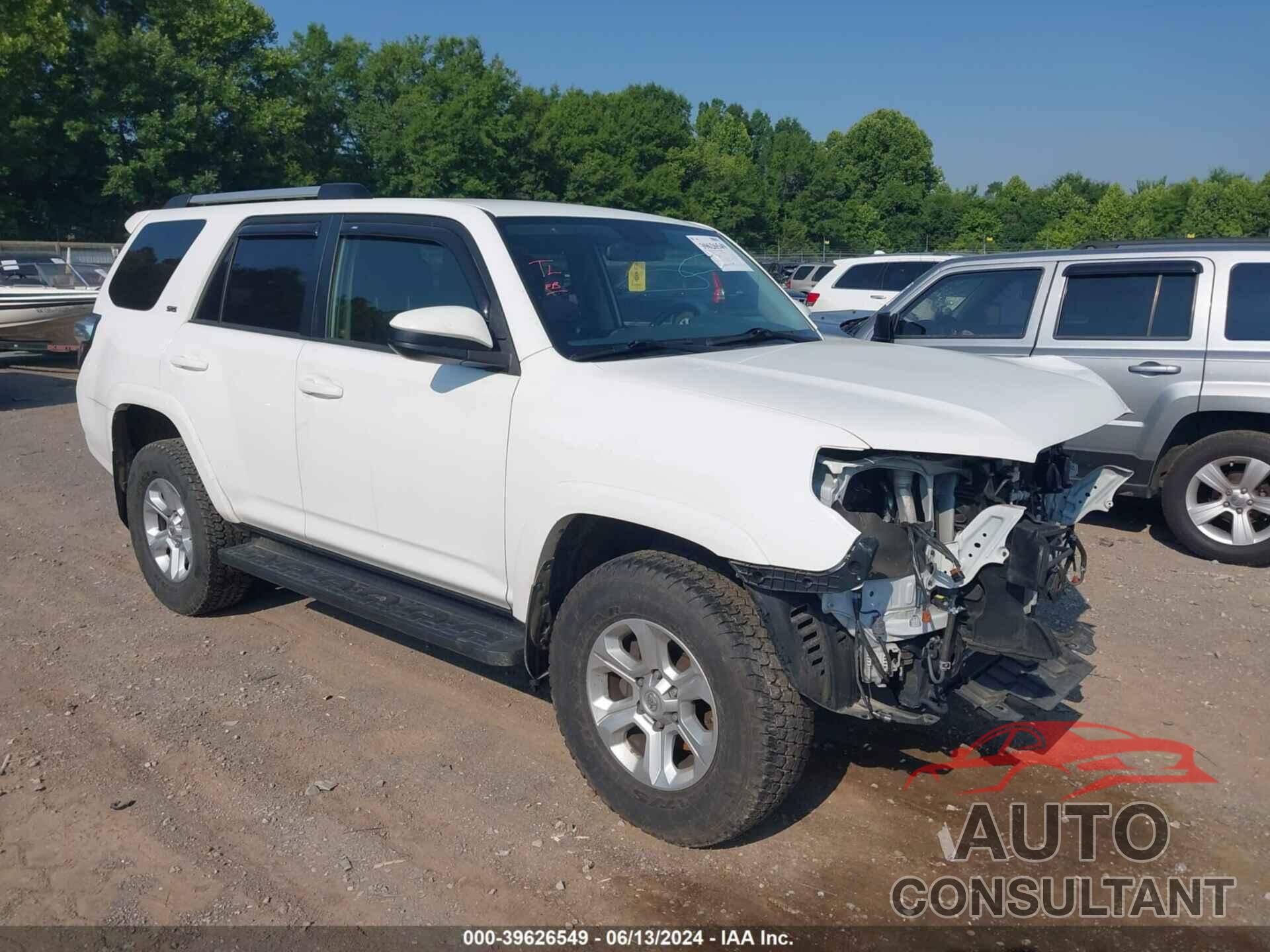 TOYOTA 4RUNNER 2019 - JTEBU5JR9K5668419