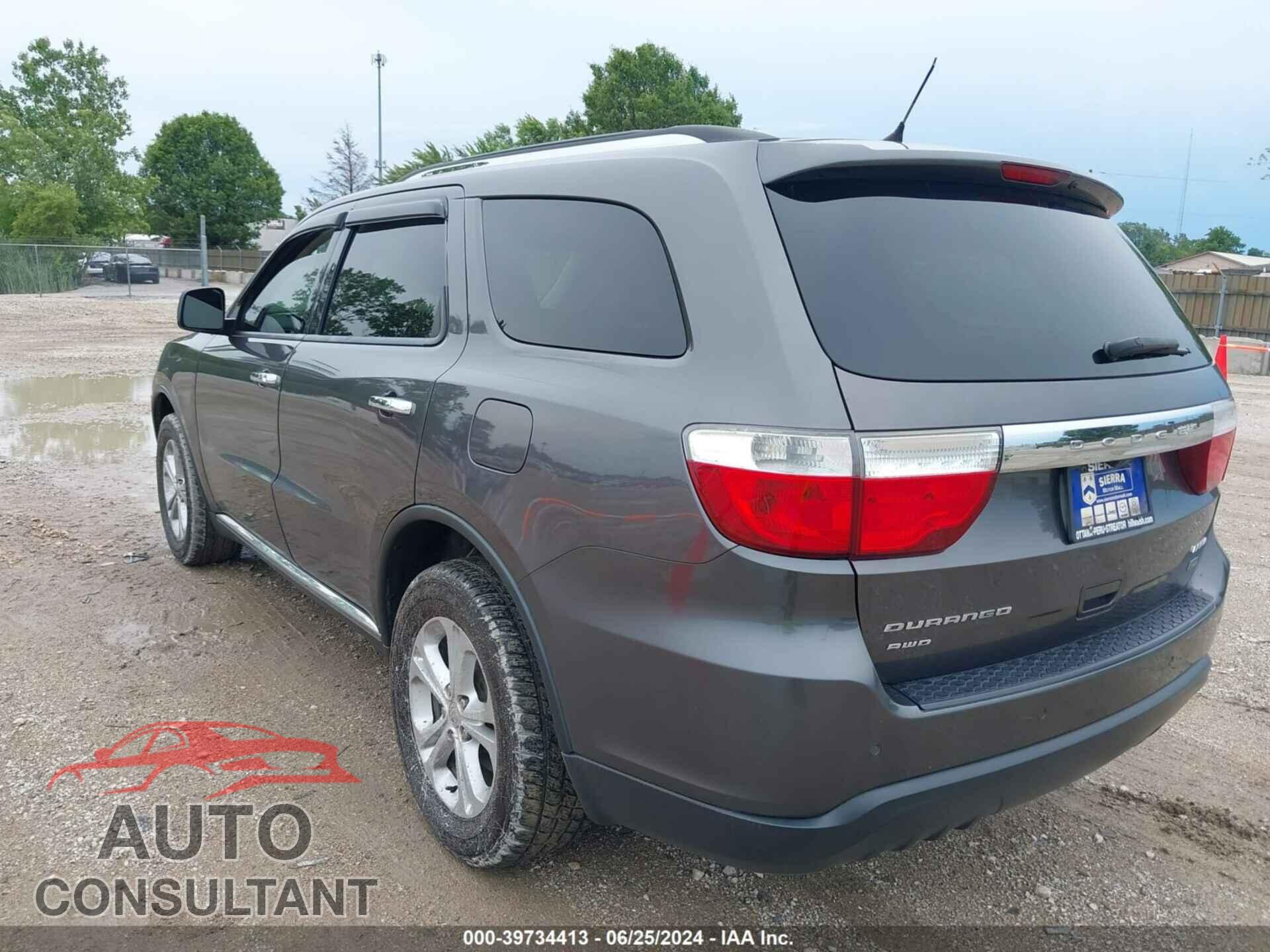 DODGE DURANGO 2013 - 1C4RDJDG3DC692154