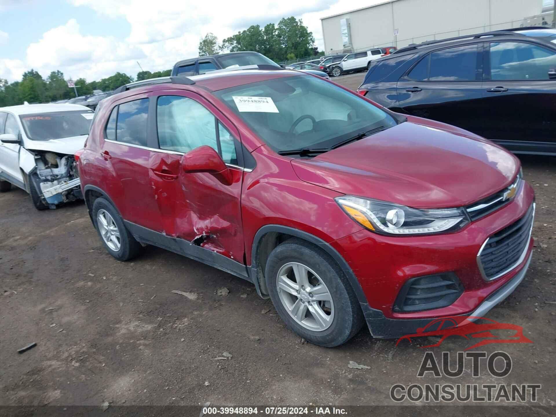 CHEVROLET TRAX 2018 - 3GNCJLSB2JL291803