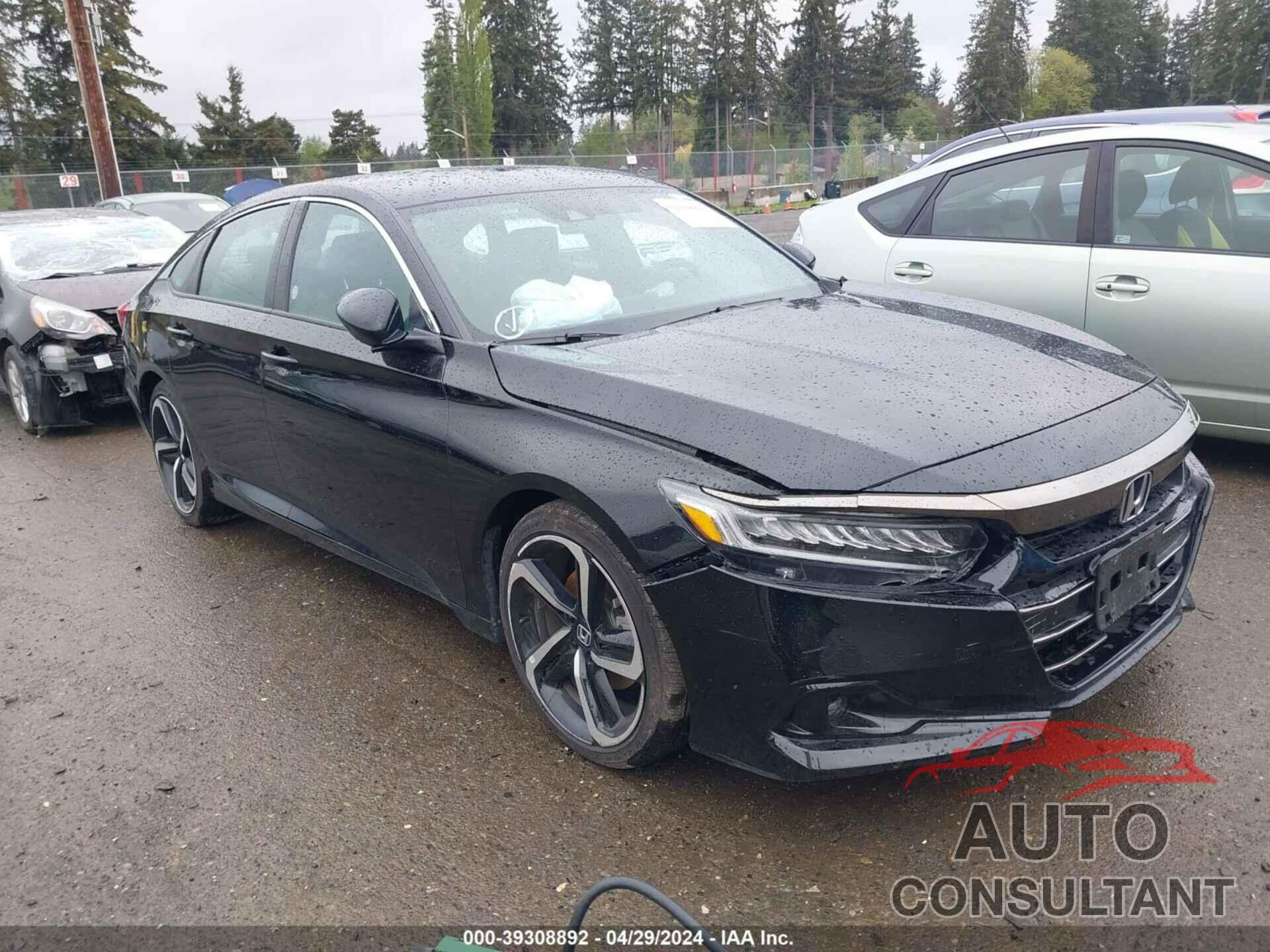 HONDA ACCORD 2022 - 1HGCV1F38NA046409