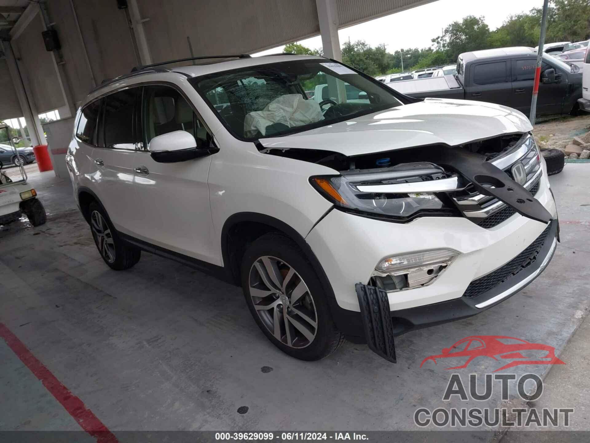 HONDA PILOT 2017 - 5FNYF6H06HB034921