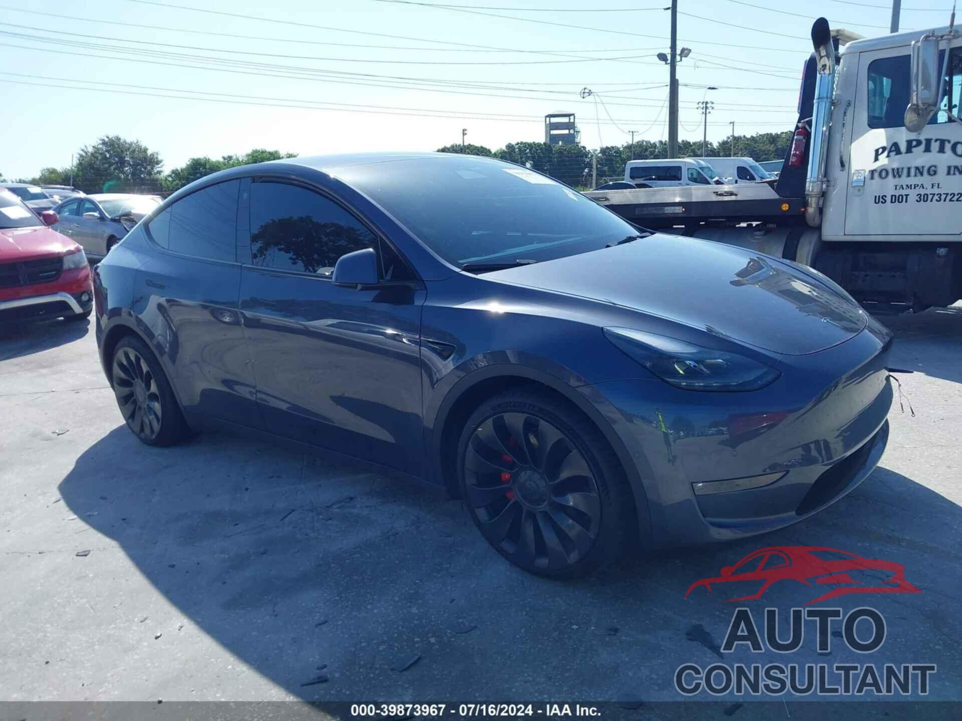 TESLA MODEL Y 2022 - 7SAYGDEF1NF518648