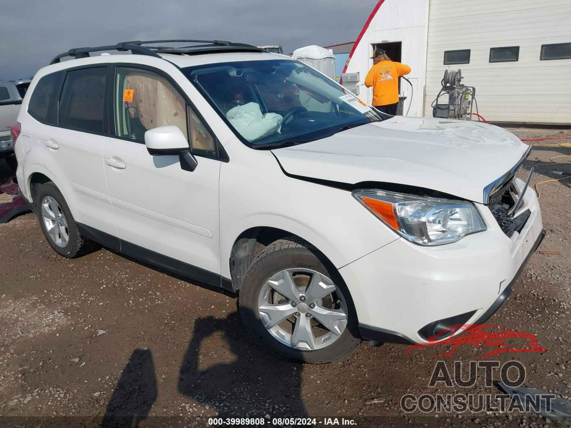 SUBARU FORESTER 2016 - JF2SJAFC4GH433007