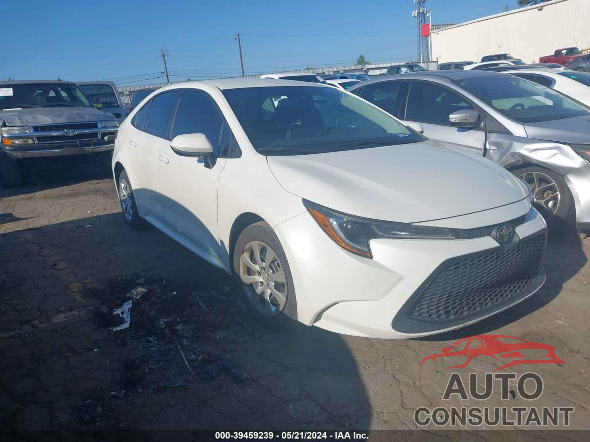 TOYOTA COROLLA 2020 - 5YFEPRAE8LP106187