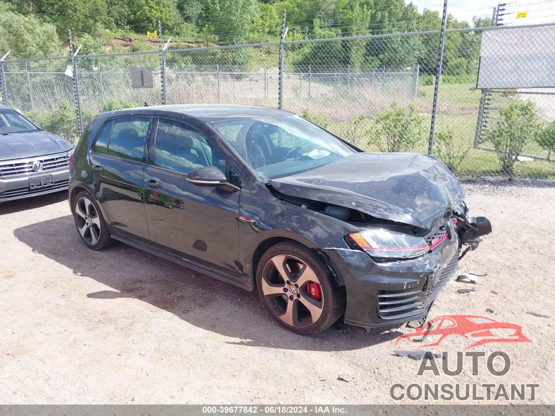 VOLKSWAGEN GOLF GTI 2017 - 3VW447AU7HM066504