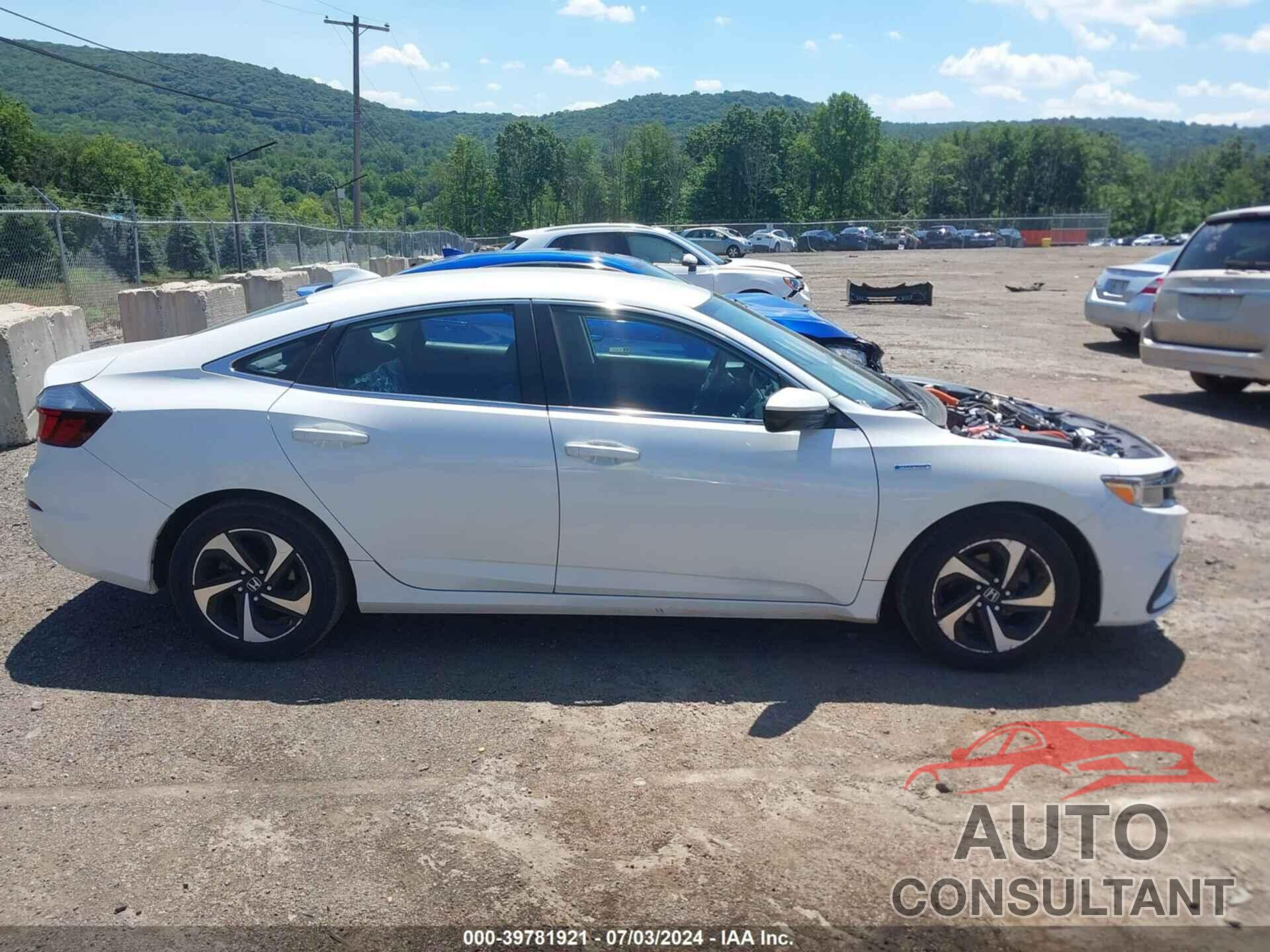 HONDA INSIGHT 2022 - 19XZE4F58NE004881