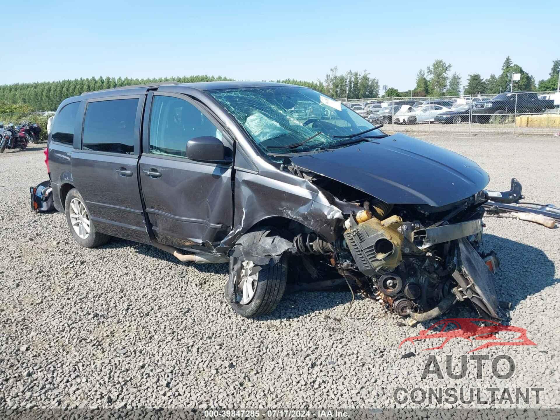 DODGE GRAND CARAVAN 2016 - 2C4RDGCG0GR324367