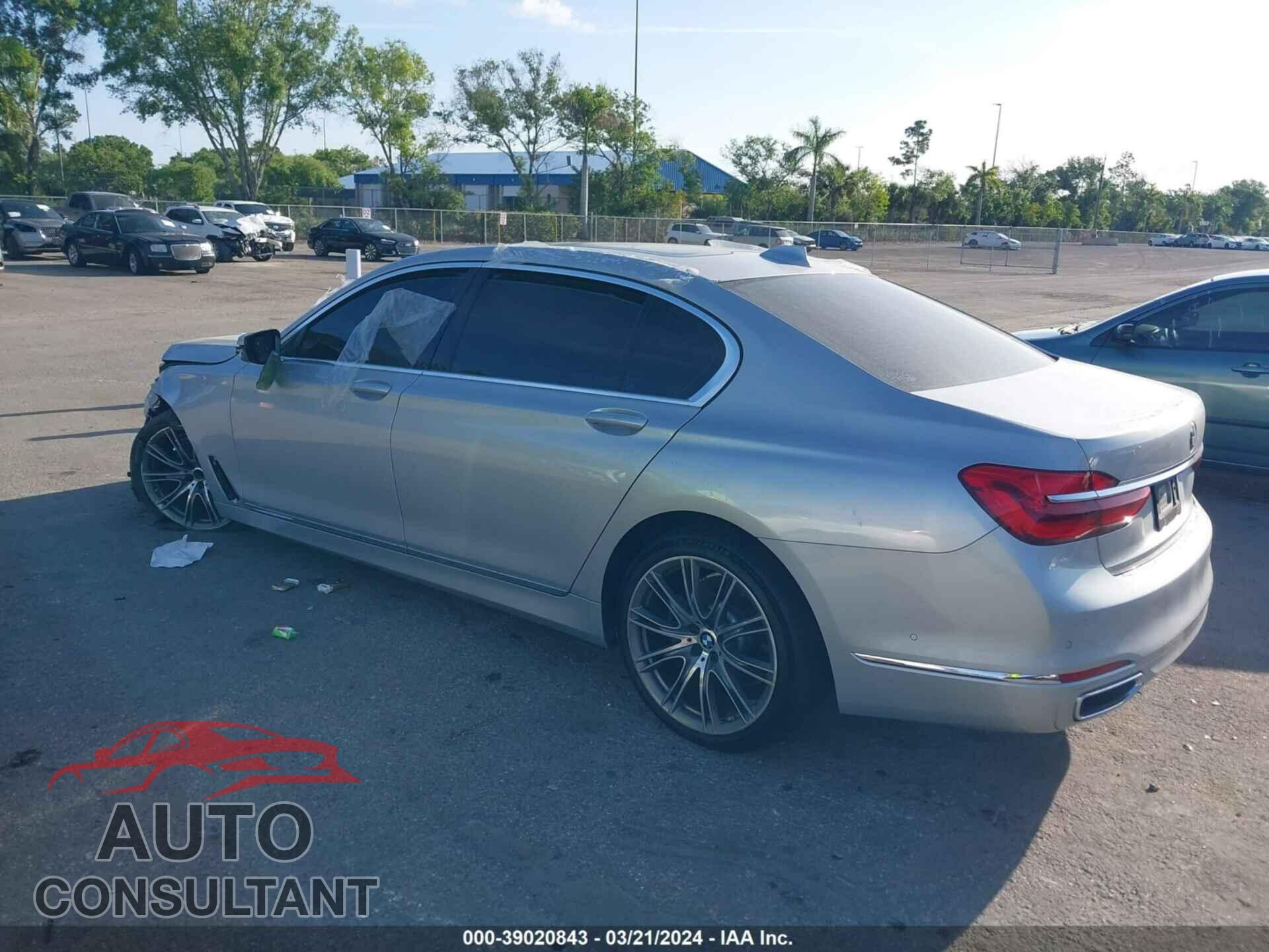 BMW 740 2018 - WBA7E2C50JB214931
