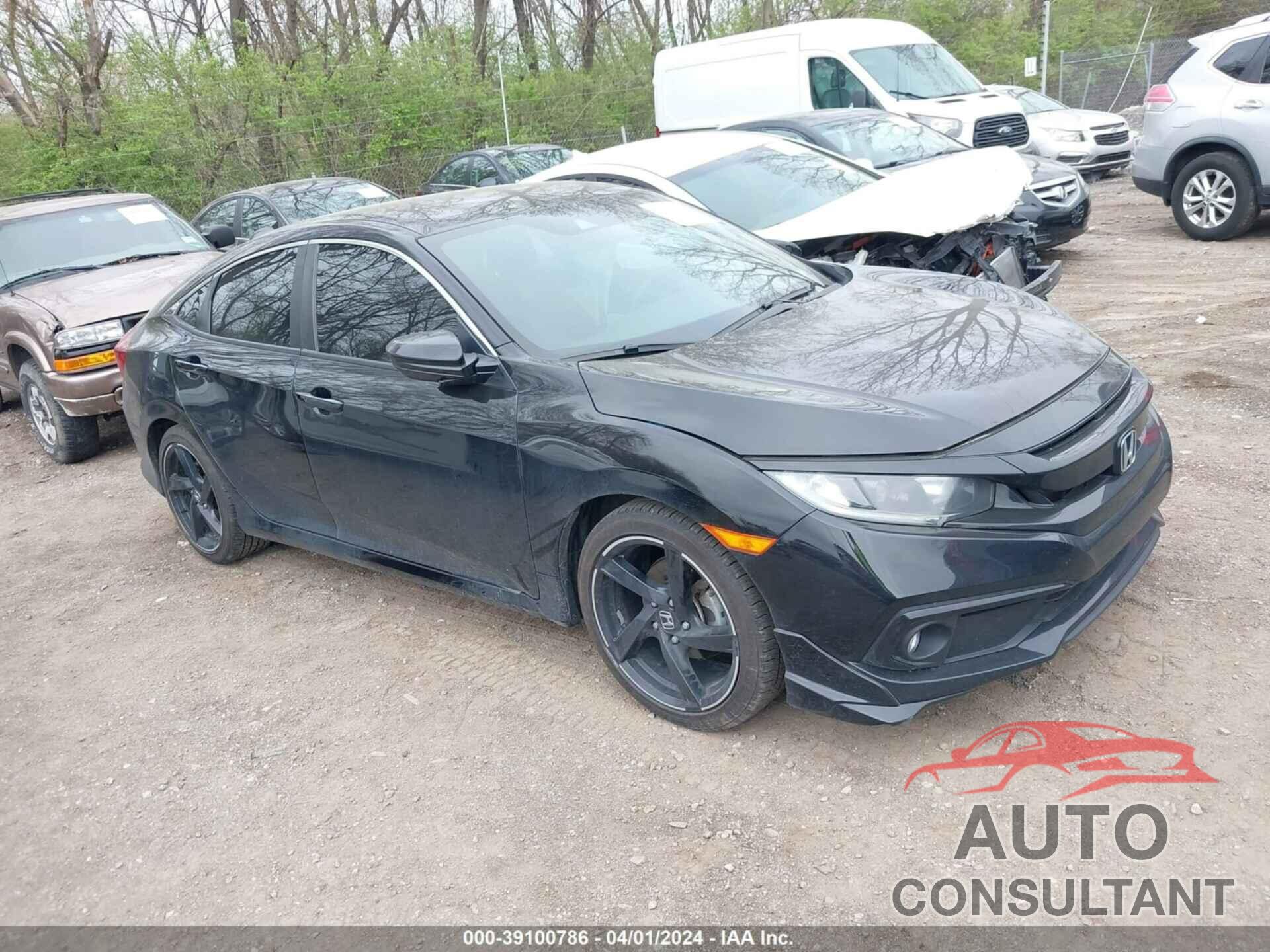 HONDA CIVIC 2019 - 2HGFC2F88KH545485