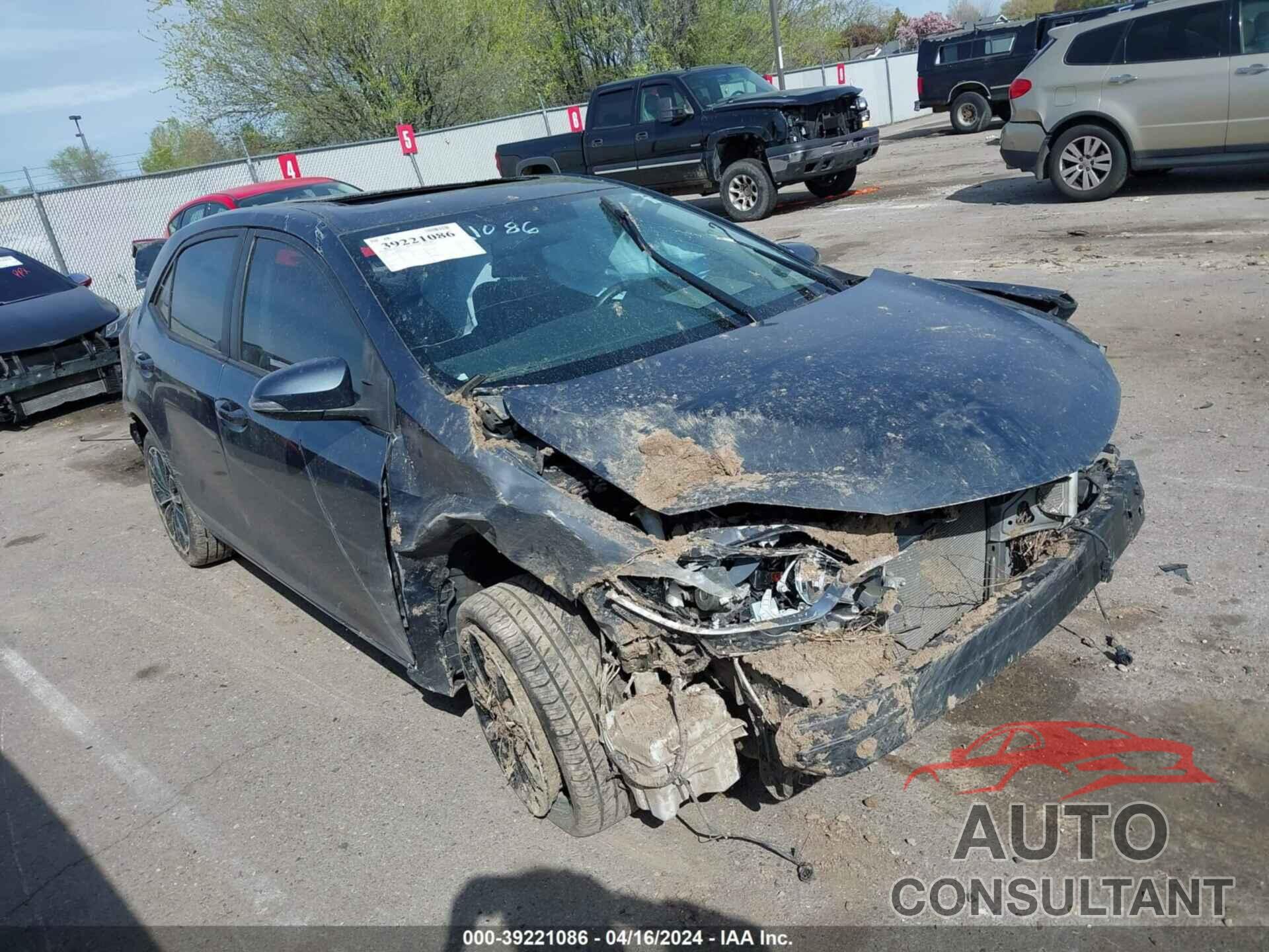 TOYOTA COROLLA 2016 - 5YFBURHE6GP510578