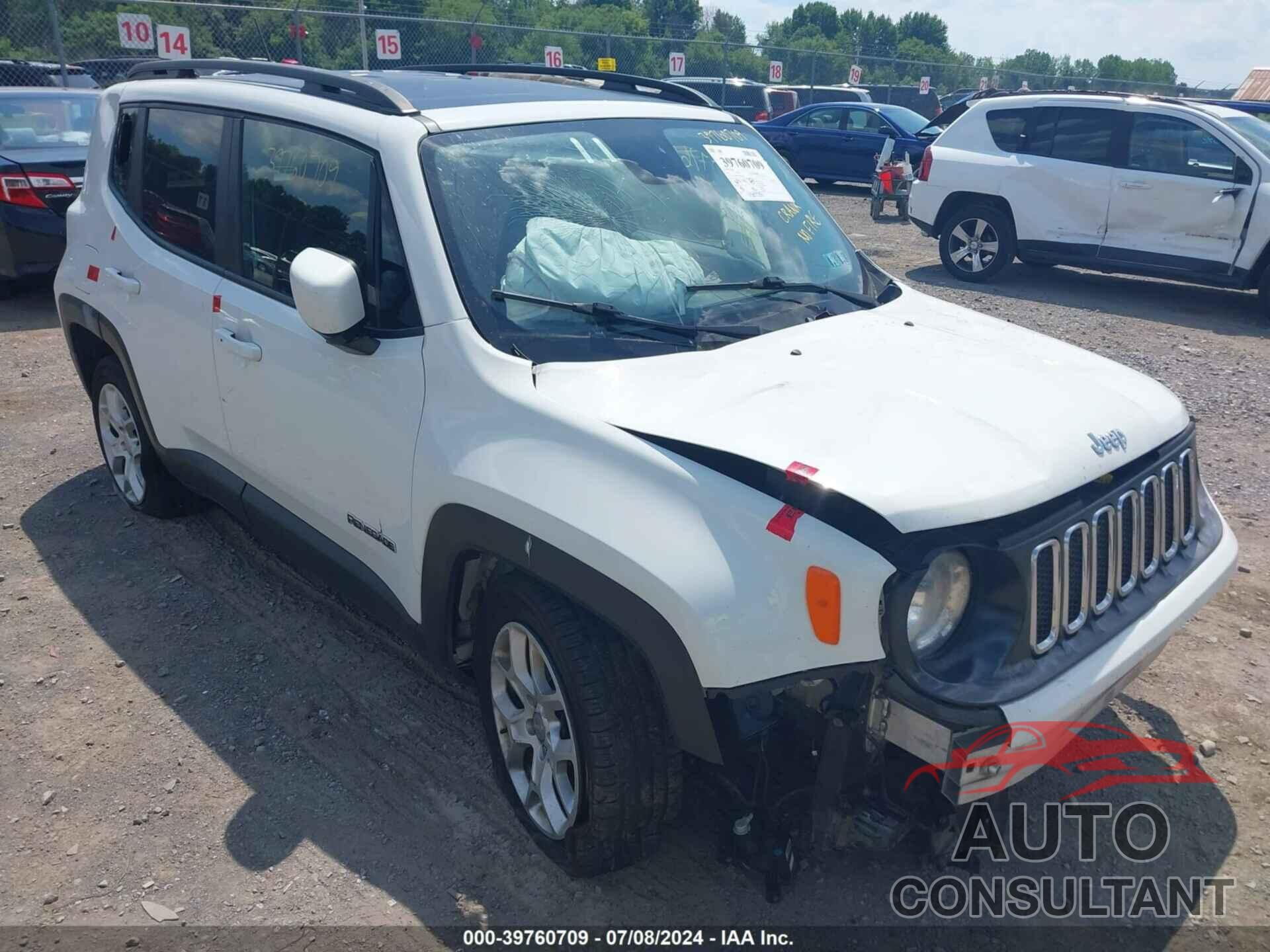 JEEP RENEGADE 2017 - ZACCJBBB2HPF81401