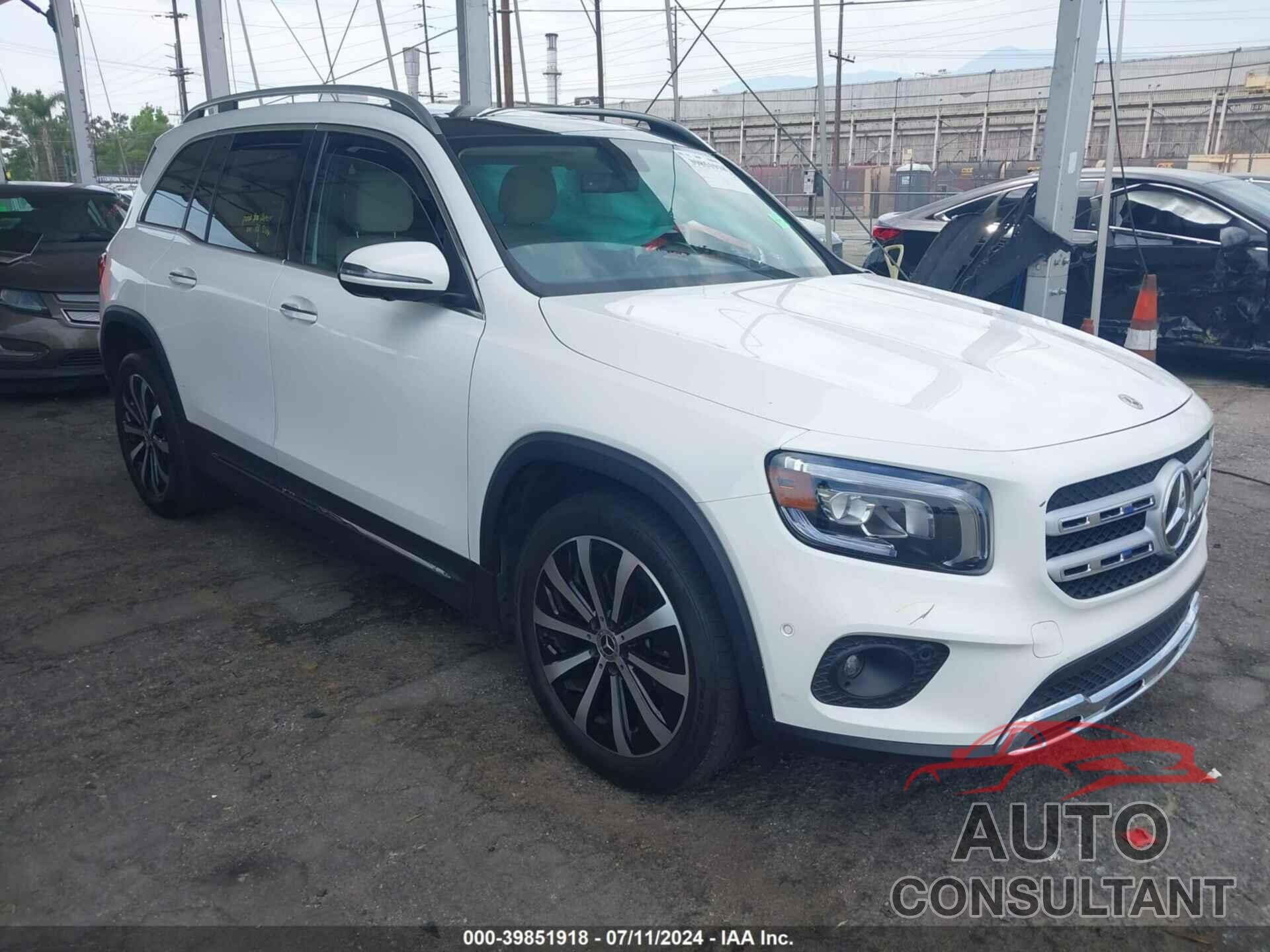 MERCEDES-BENZ GLB 250 2022 - W1N4M4GB2NW179353