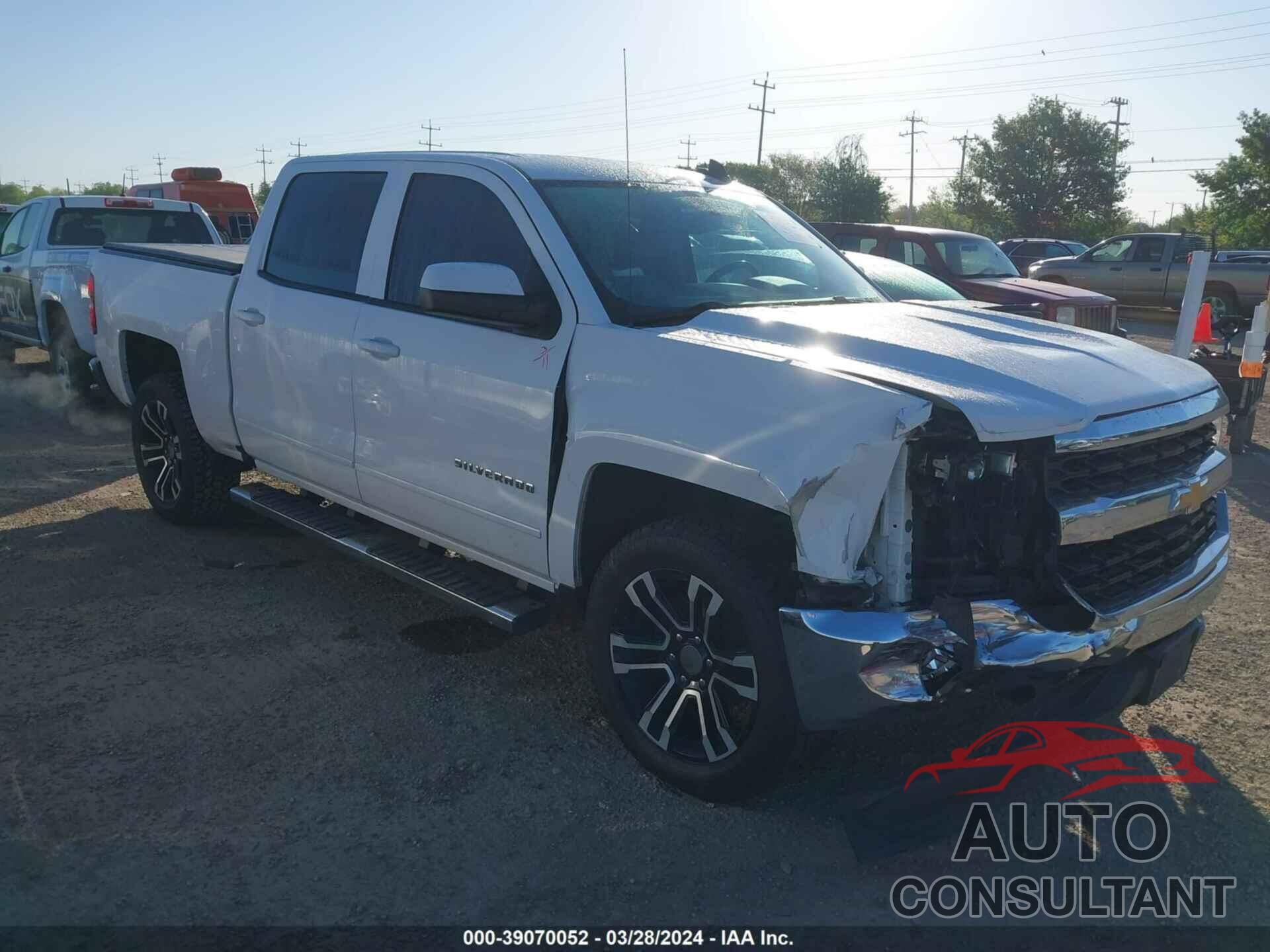 CHEVROLET SILVERADO 1500 2017 - 3GCPCREC0HG407000