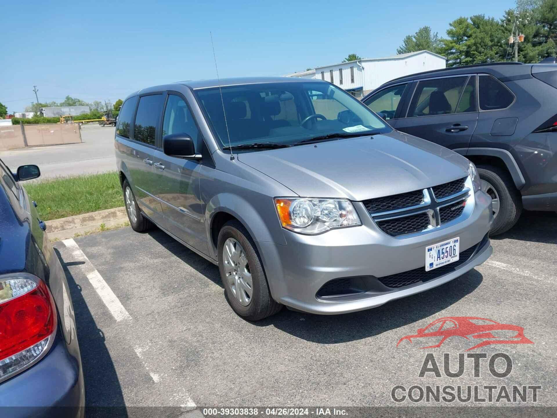 DODGE GRAND CARAVAN 2016 - 2C4RDGBGXGR123013