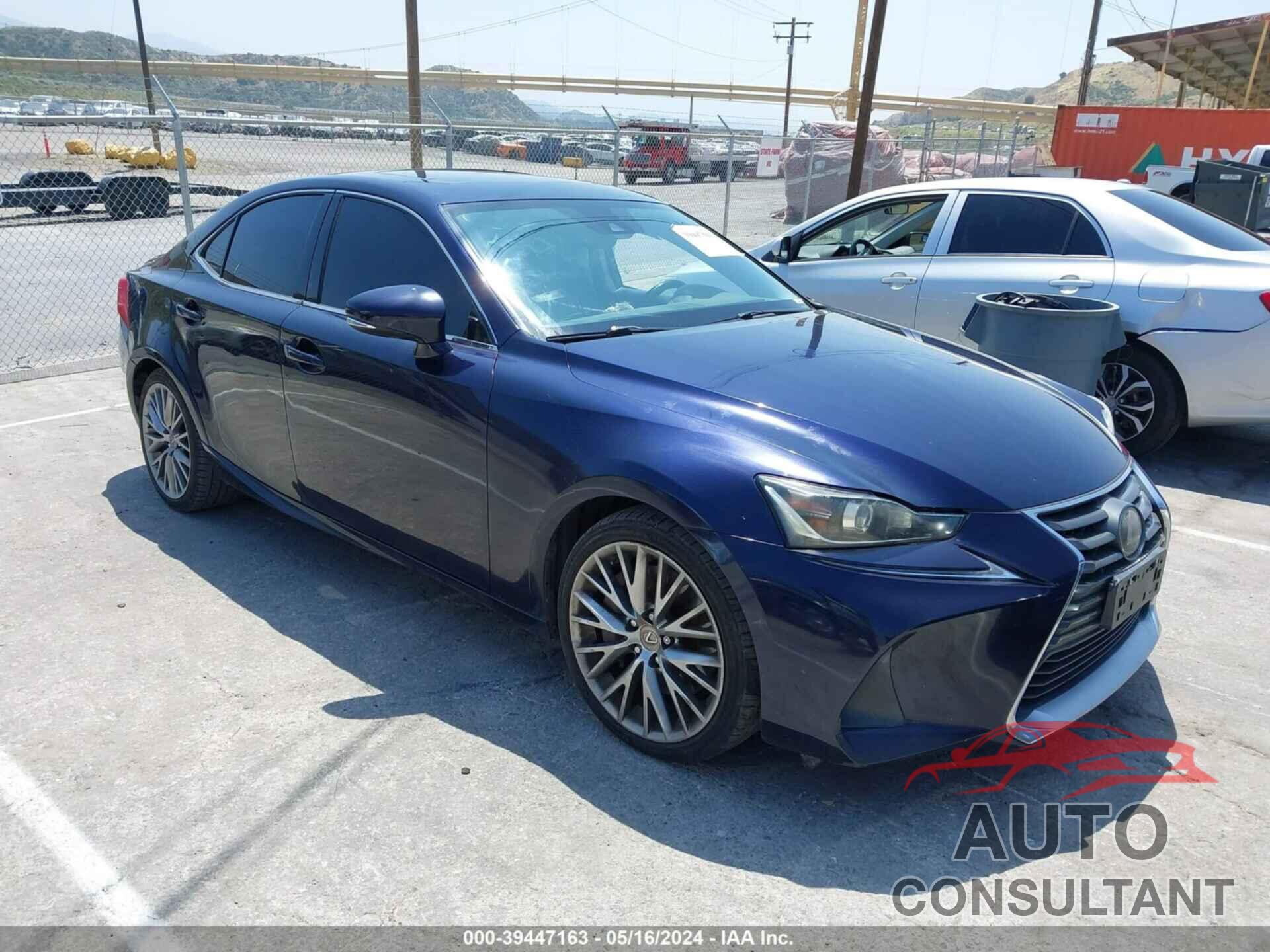 LEXUS IS 200T 2017 - JTHBA1D20H5049719