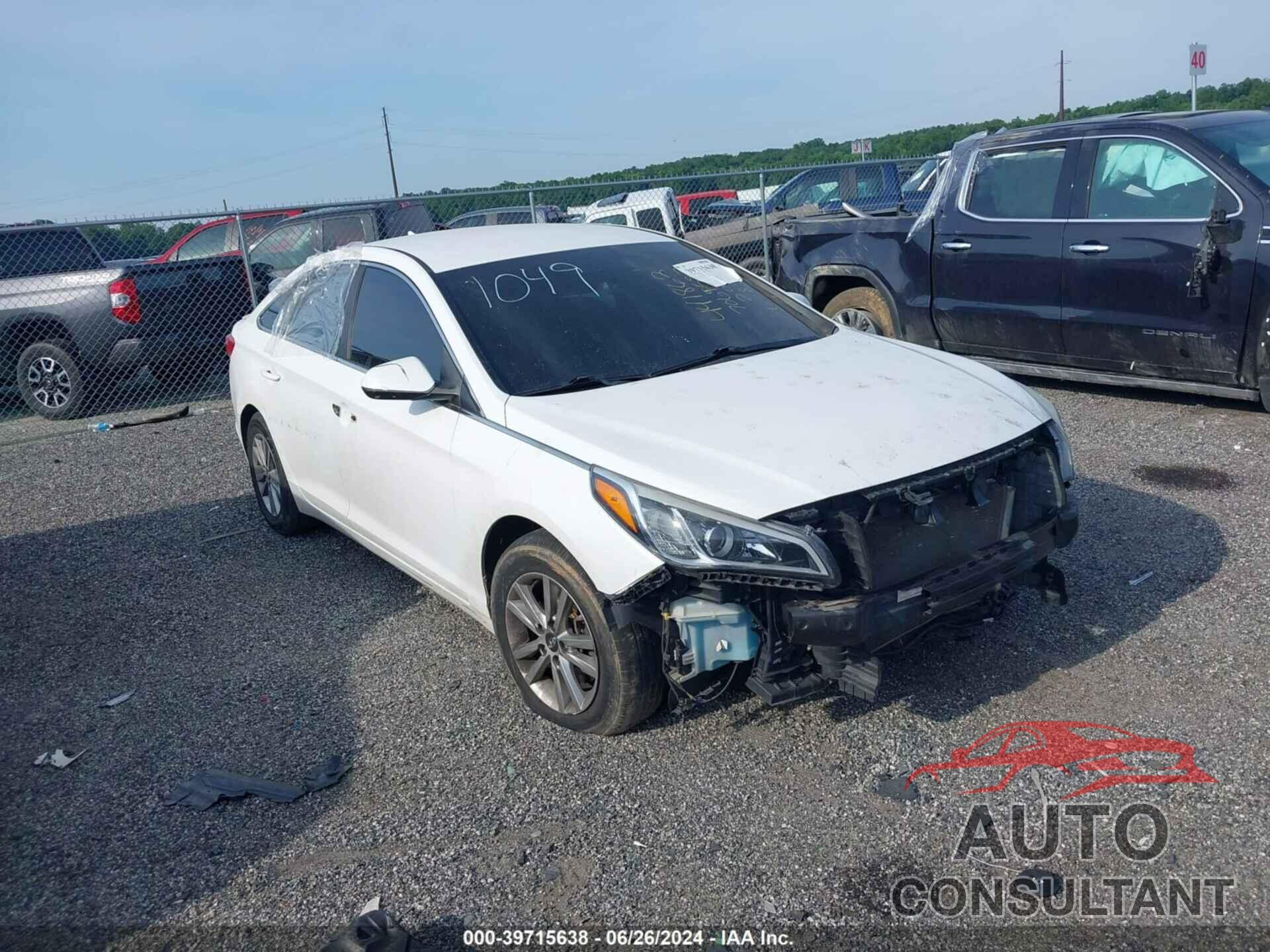HYUNDAI SONATA 2015 - 5NPE24AF0FH121049