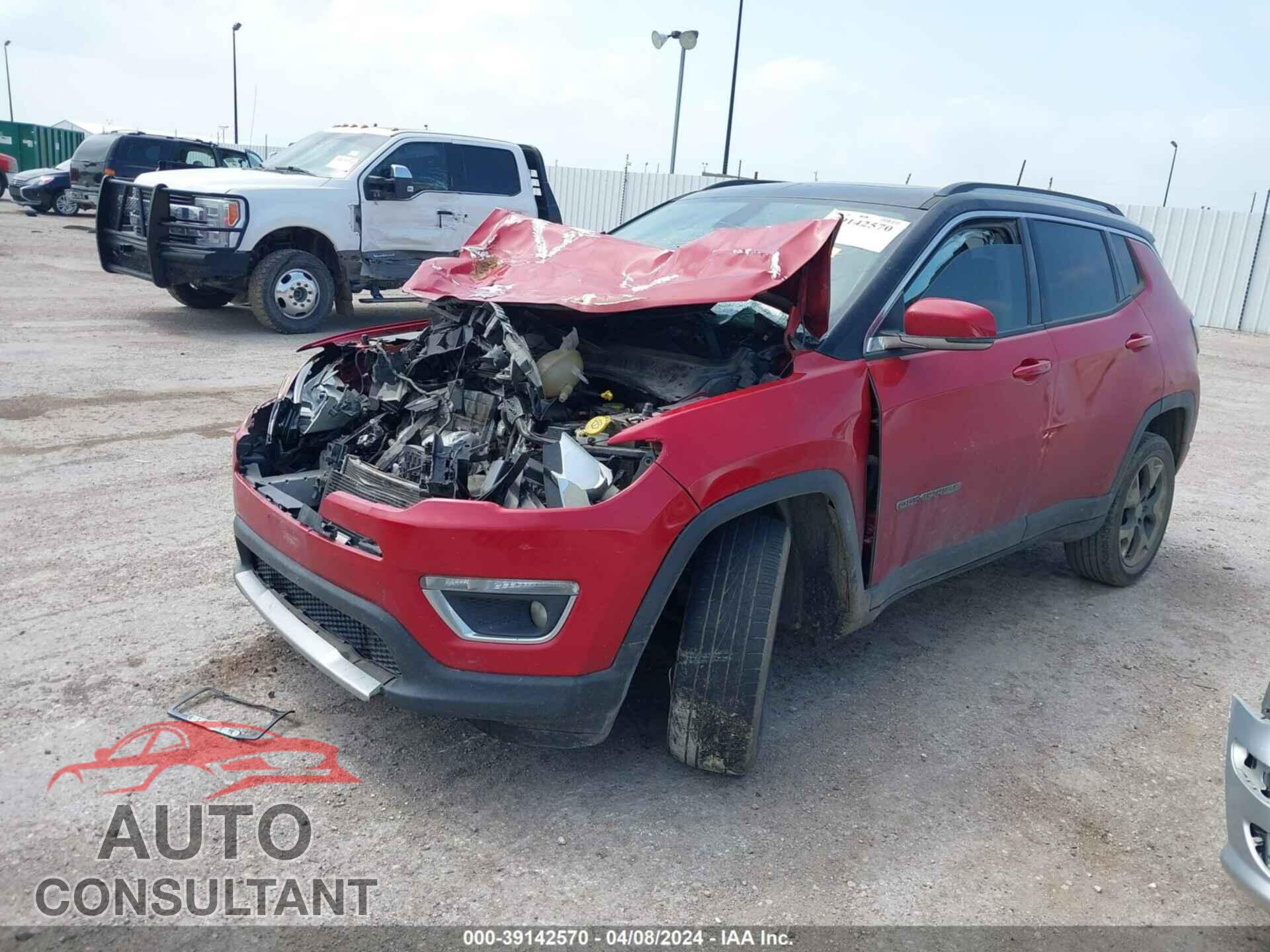 JEEP COMPASS 2017 - 3C4NJDCB2HT661499