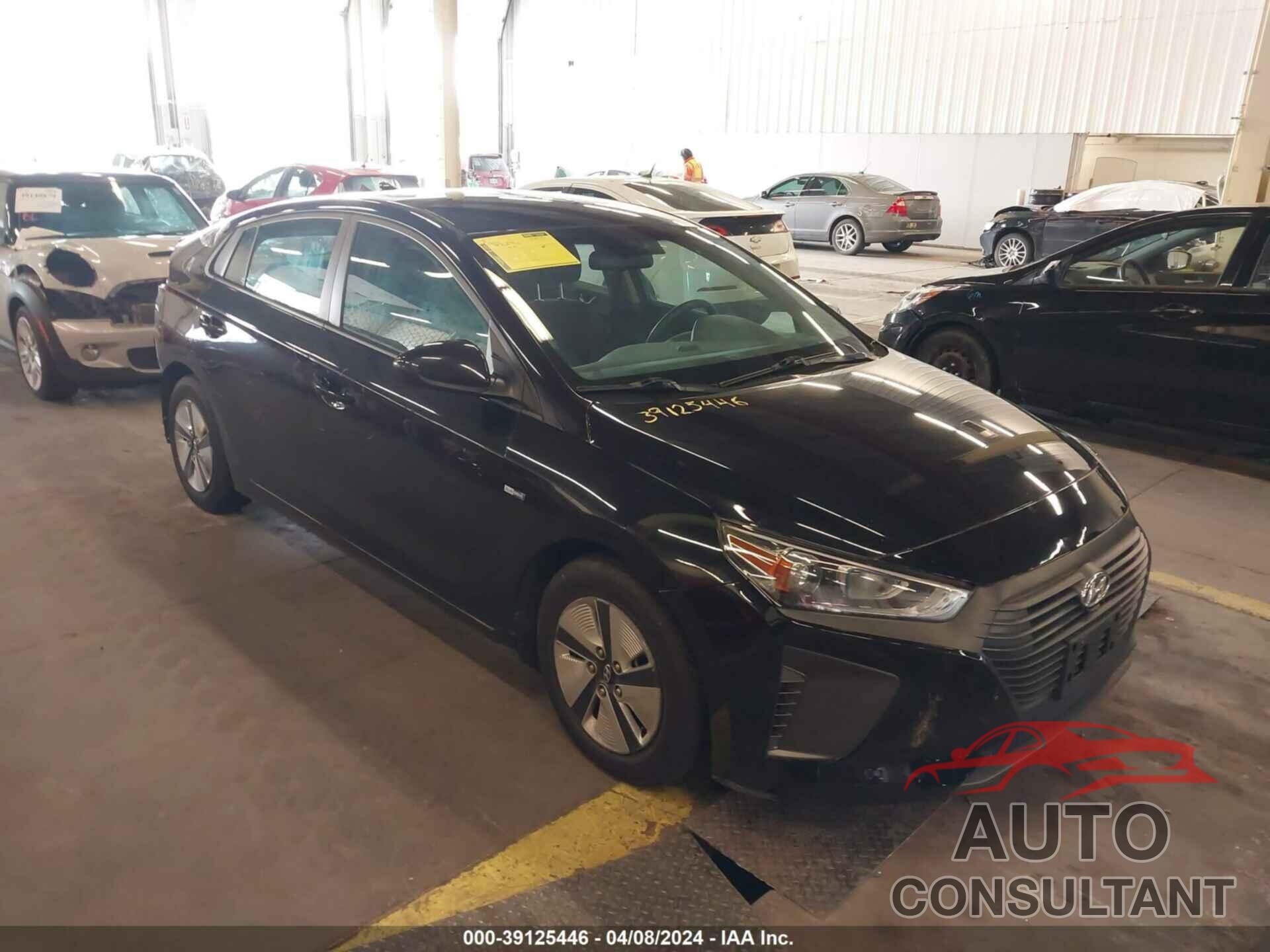 HYUNDAI IONIQ HYBRID 2019 - KMHC65LC3KU166065