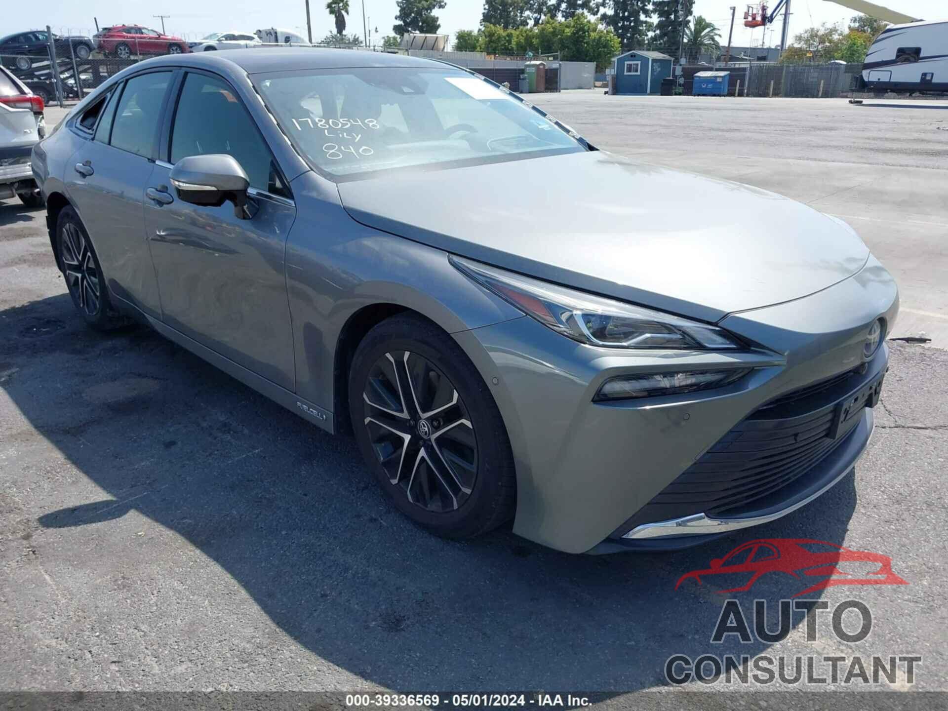 TOYOTA MIRAI 2021 - JTDAAAAA0MA003138
