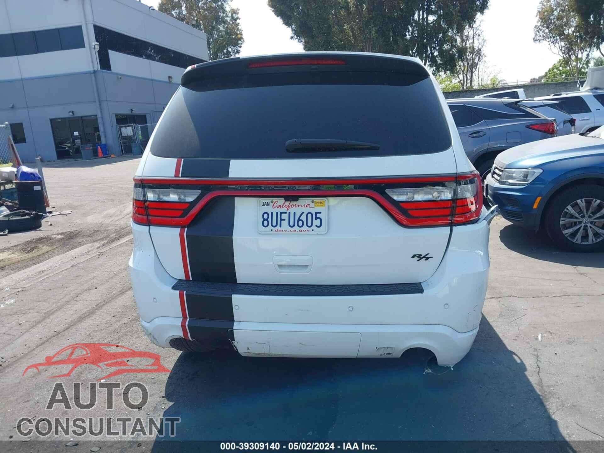 DODGE DURANGO 2021 - 1C4SDHCT5MC554592
