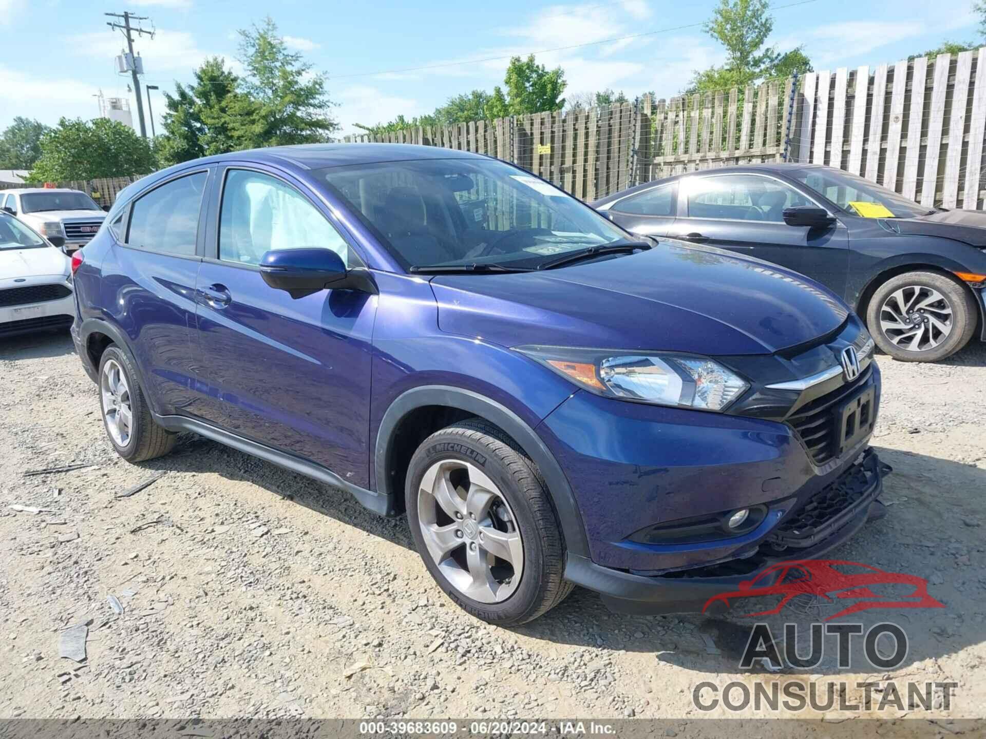 HONDA HR-V 2017 - 3CZRU6H55HM717480